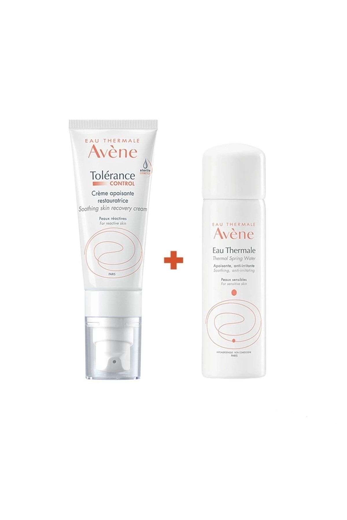 Avene Tolerance Control Soothing Skin Recovery Cream 40 ml Termal Su 50 ml Hediyeli