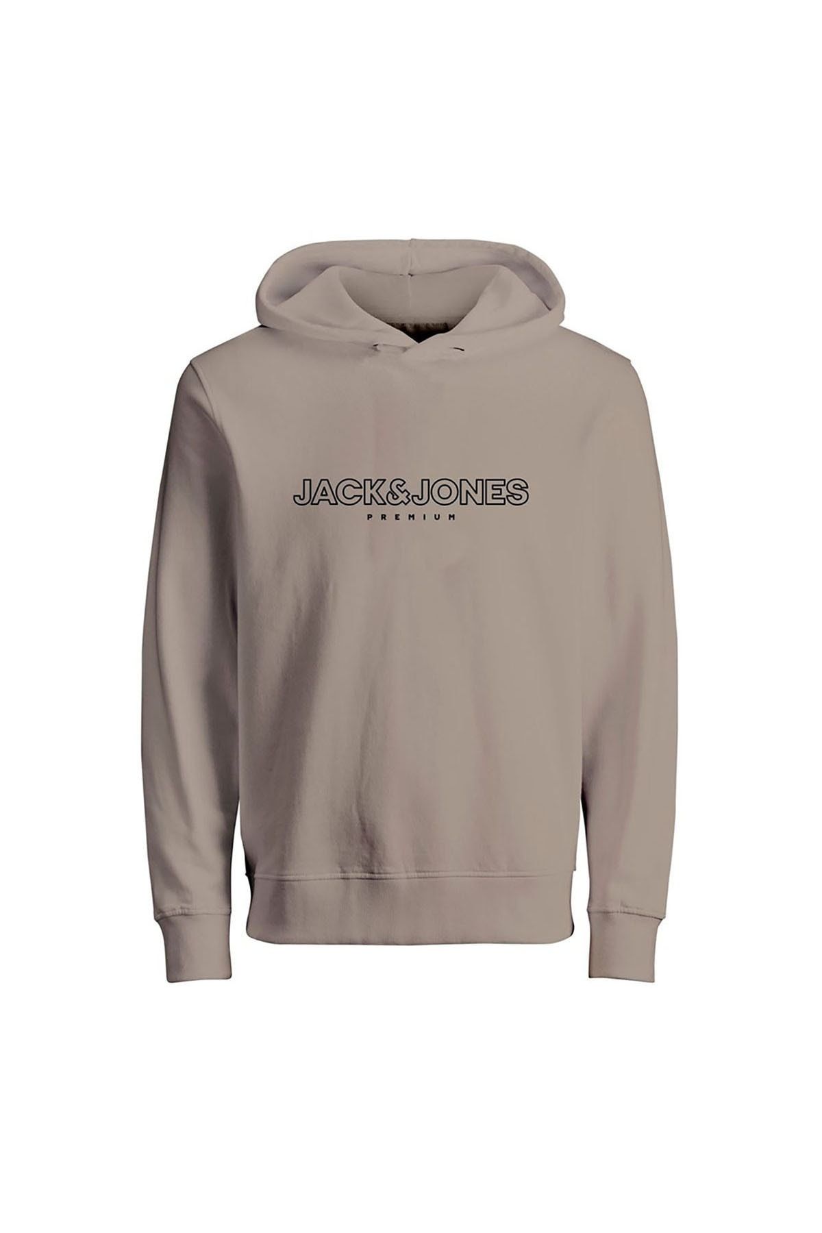 Jack & Jones Erkek Kapşonlu Sweatshirt 12249401