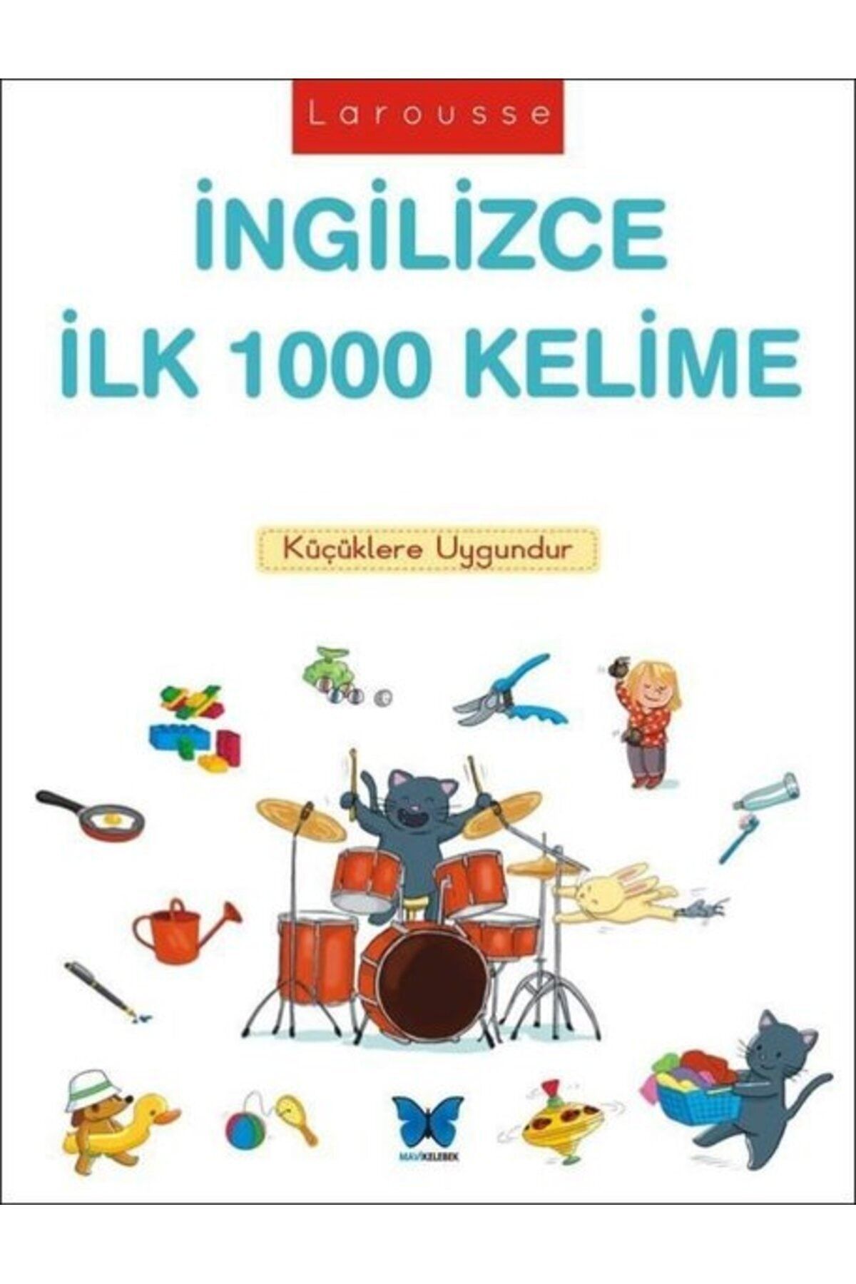 Mavi Kelebek Yayınları Larousse İngilizce İlk 1000 Kelime