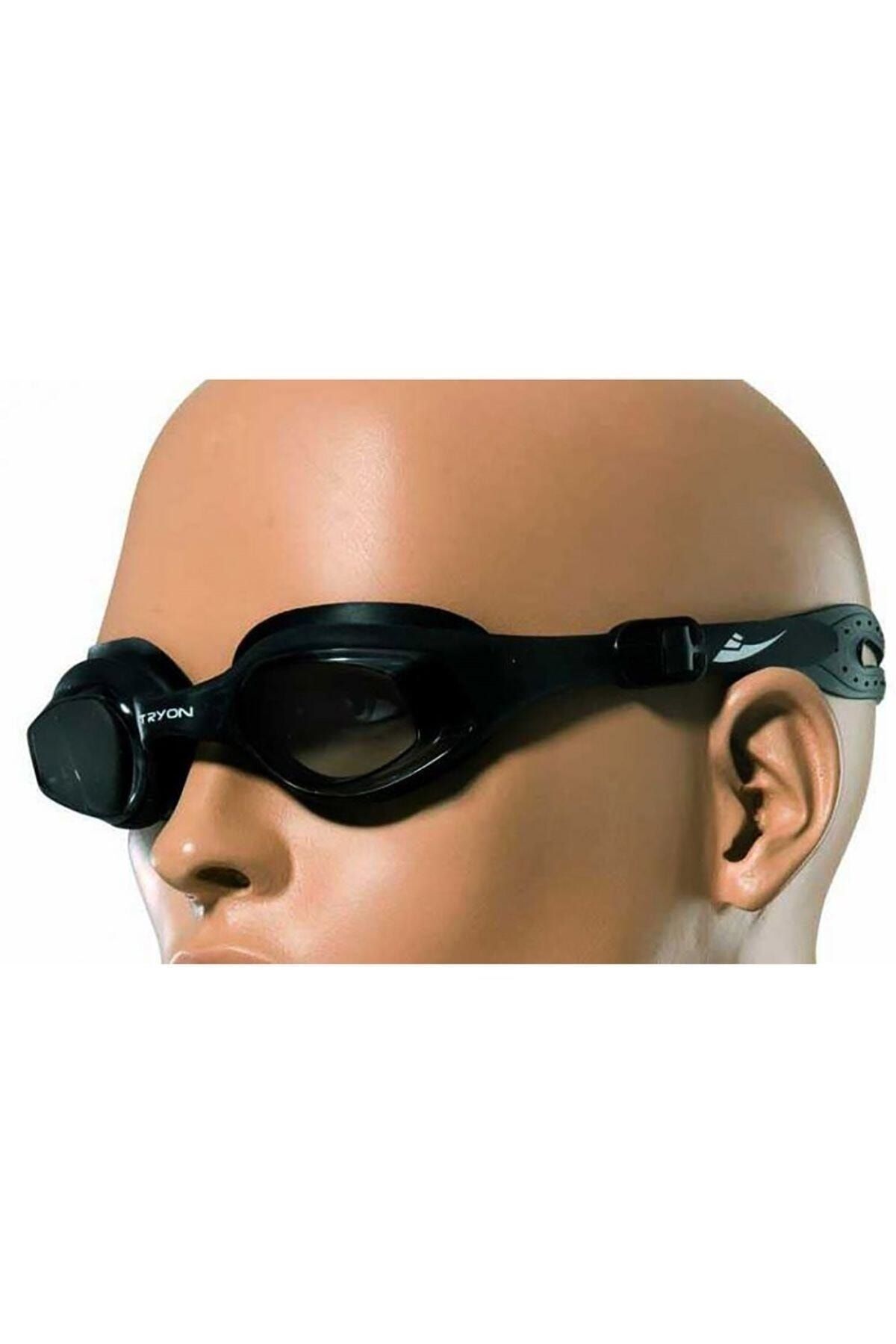 TRYON Unısex Siyah Yüzücü Gözlüğü Yg-2030