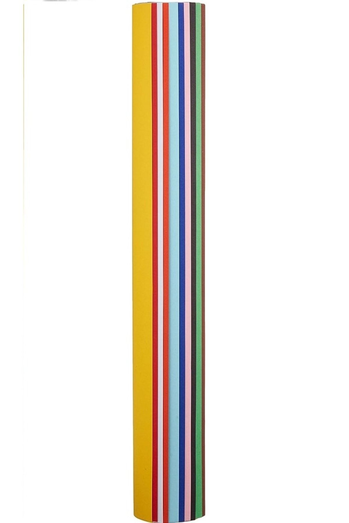Folia Fon Kartonu 50x70 cm. 10 Renk Rulo (67SET10)