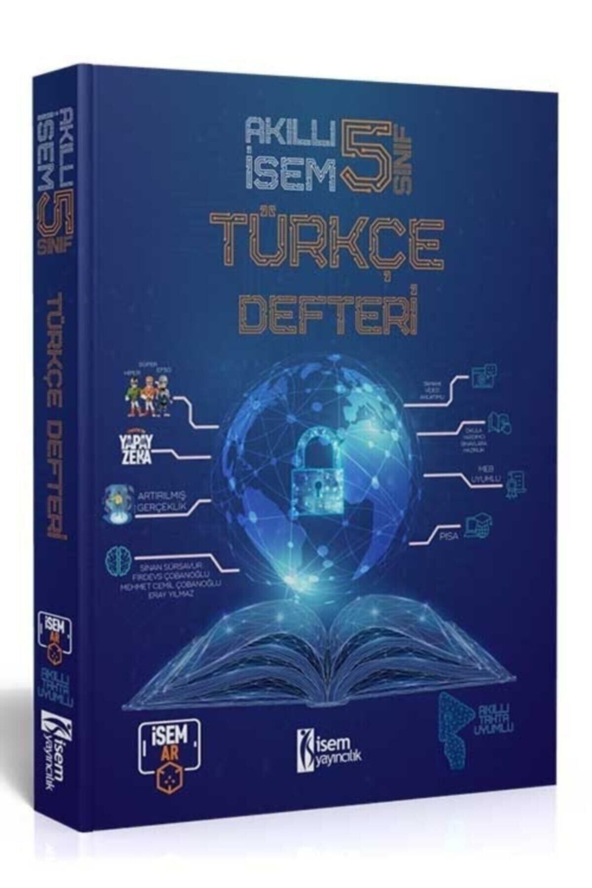 İsem Yayıncılık Isem 5. Sınıf Türkçe Akıllı Isem Defteri