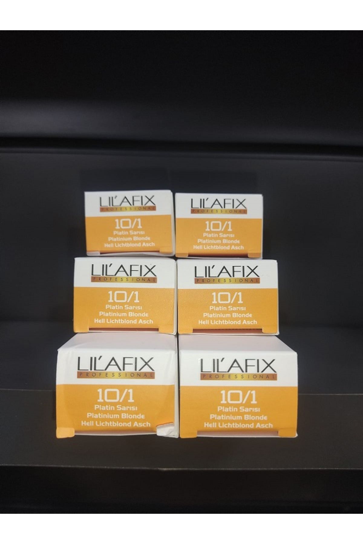 Lilafix 10.1 Platin Sarısı Krem Saç Boyası -60mlx 6 adet..BİGÜZELLİK16080092