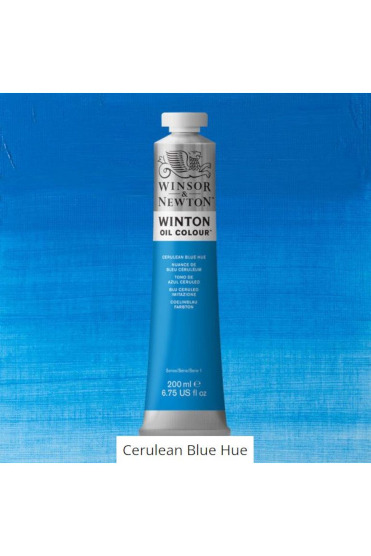 Winsor Newton Winton Yağlı Boya 200 ml - Cerulean Blue Hue 138