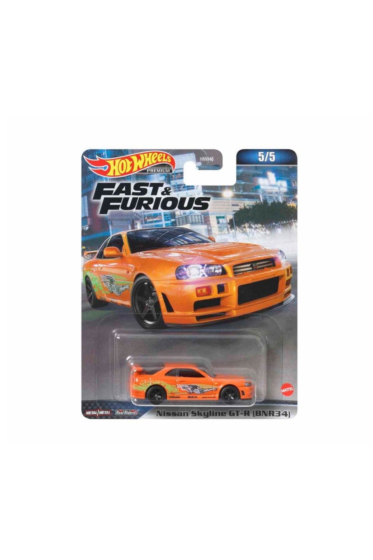 Mattel Hot Wheels Fast-Furious Premium Arabalar HNW46