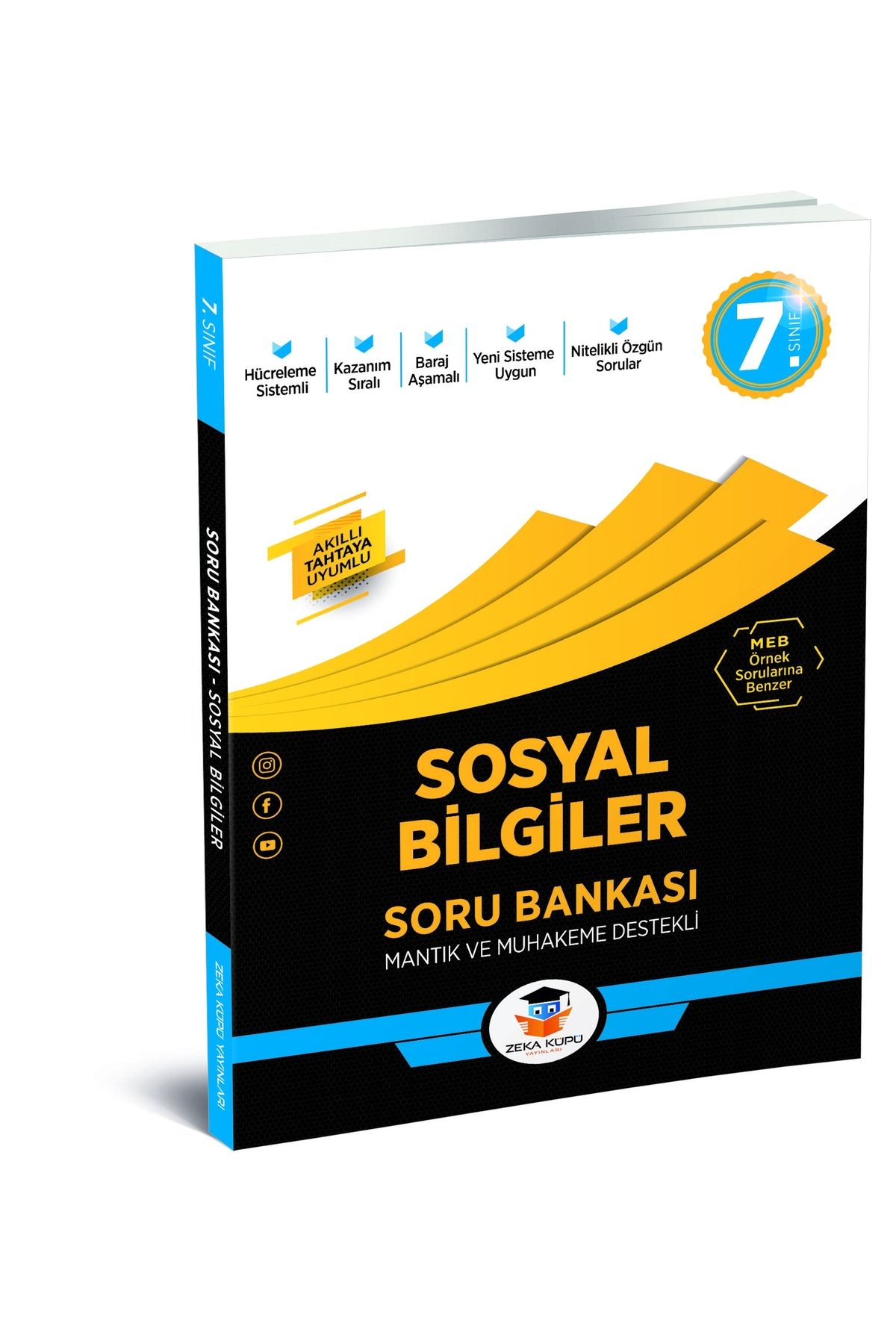 Zeka Küpü Yayınları 7.Sınıf Sosyal Bilgiler Soru Bankası