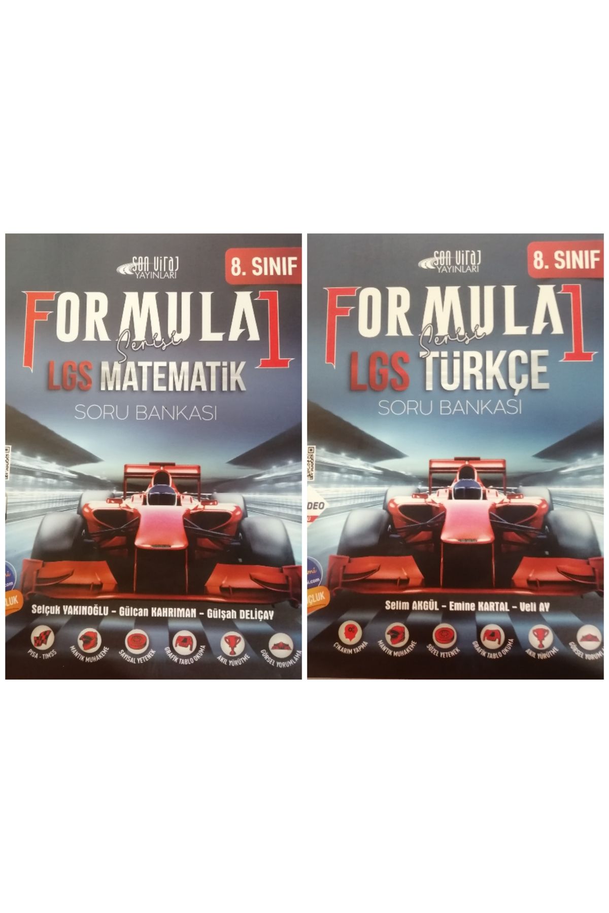 Son Viraj Yayınları 8. Sınıf Formula Yayınları Matematik-Türkçe Soru Bankası