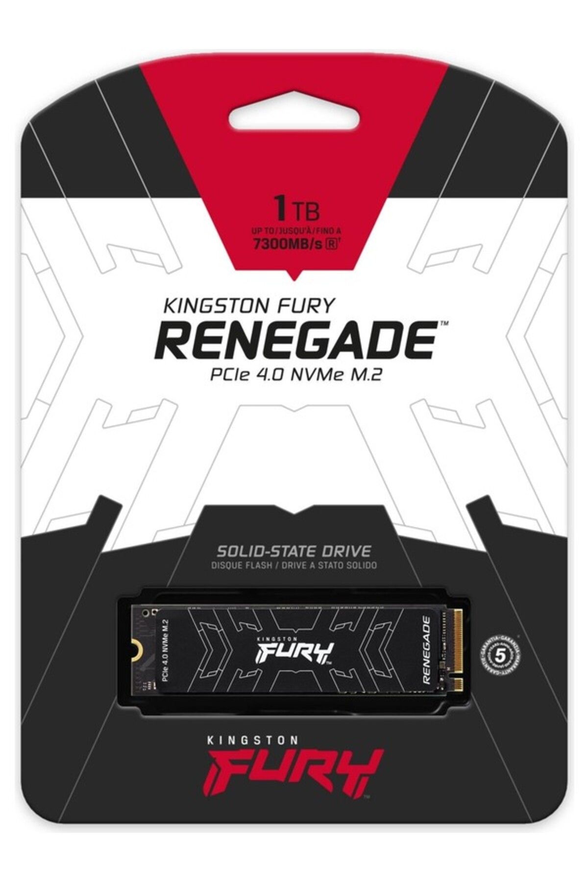 Kingston Fury Renegade 7300MB/S - 6000MB/S SFYRS/1000G Pcıe 4.0 Nvme M.2 SSD