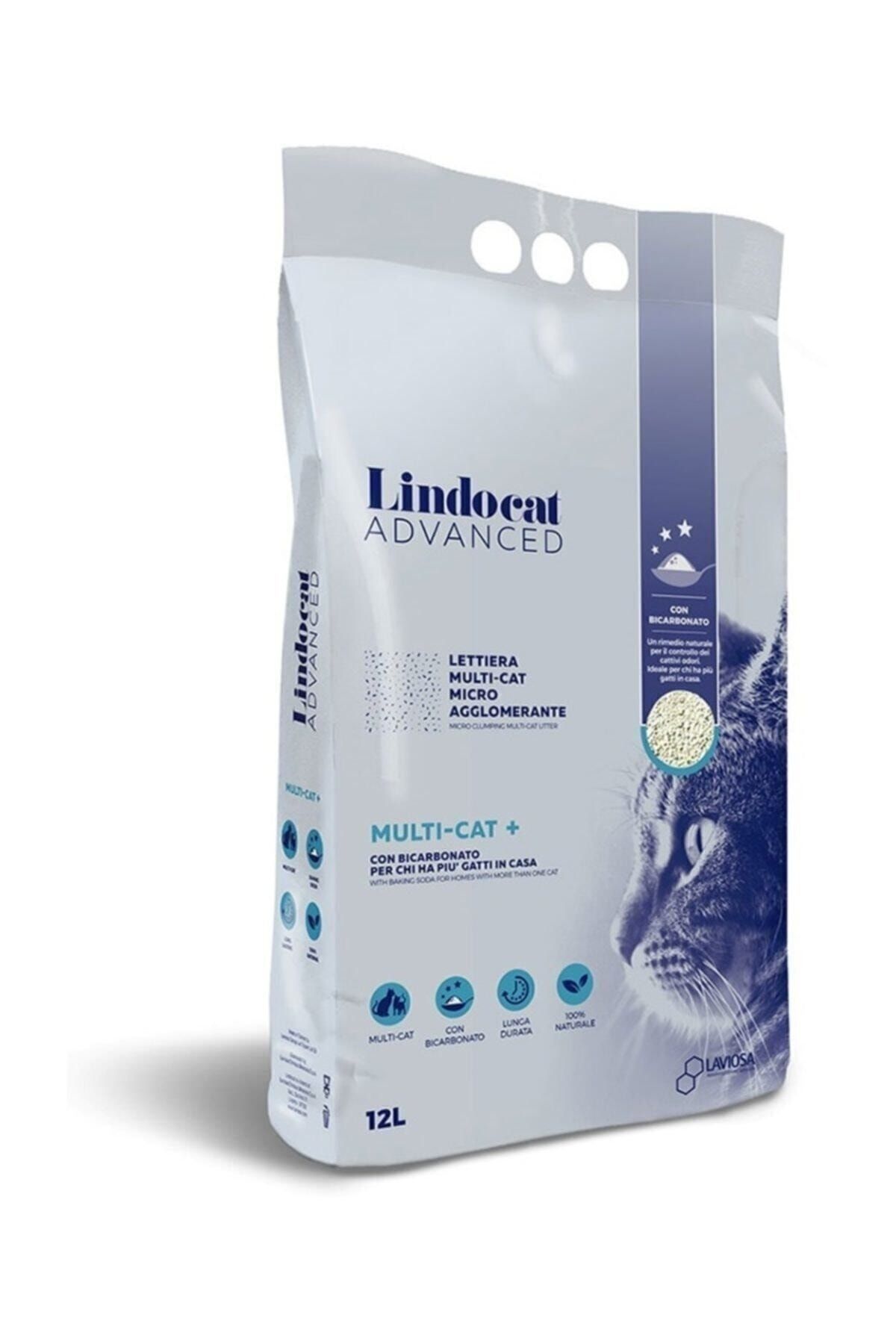 Lindo Cat Lindocat Advanced Multi-cat Sodyum Bikarbonatlı Kedi Kumu 12 L