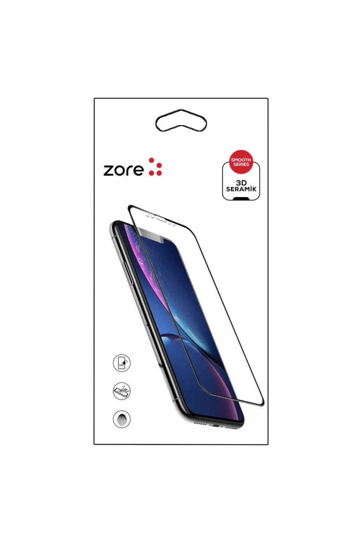 ZM STORE Apple iPhone XS Max 6.5 3D Seramik Ekran Koruyucu