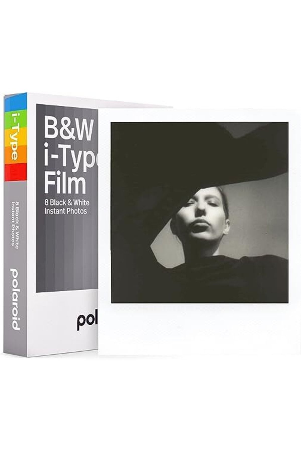 Polaroid B&W Film For I-type 8'li Film