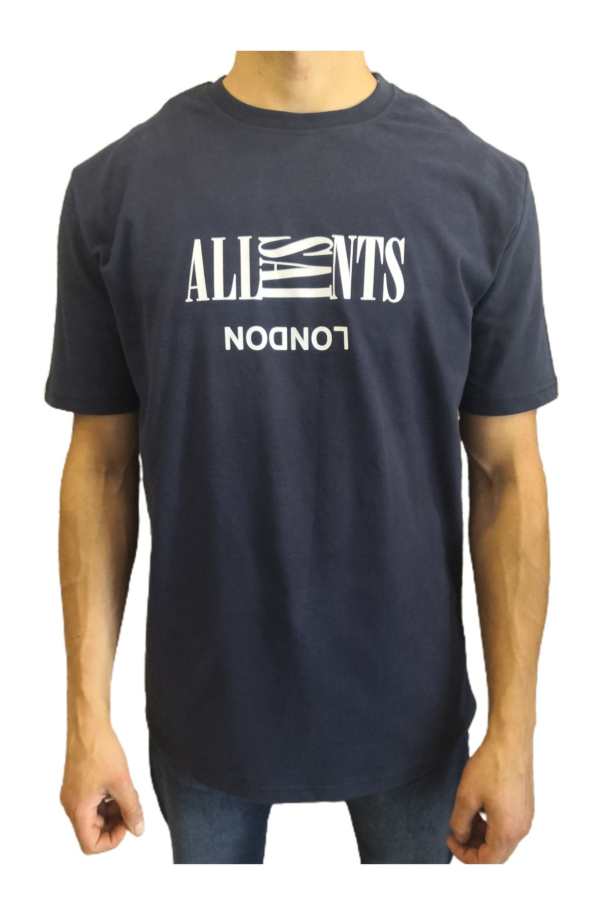 AllSaints Oversized Logo T-shirt