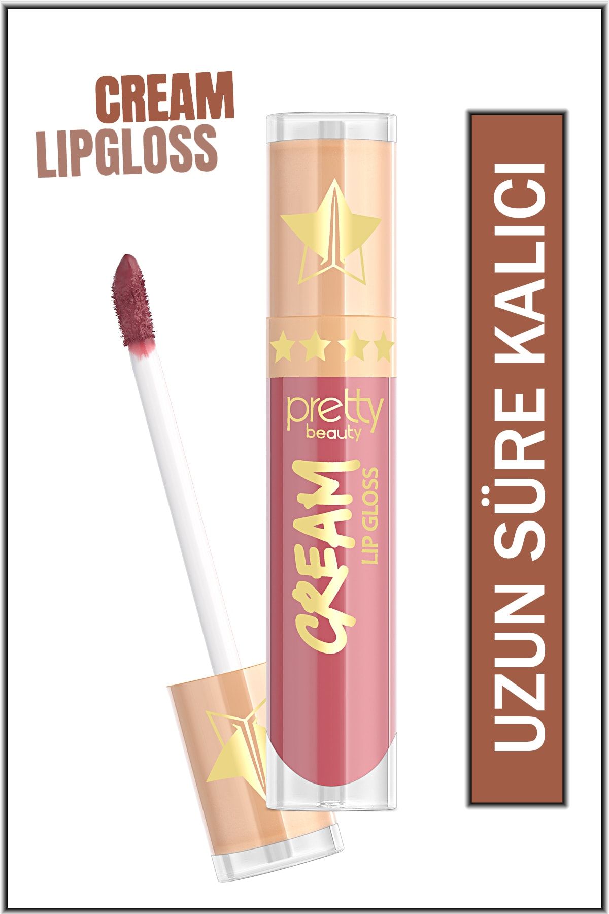 Pretty Beauty Cream Lipgloss & Uzun Süre Kalıcı Likit Ruj