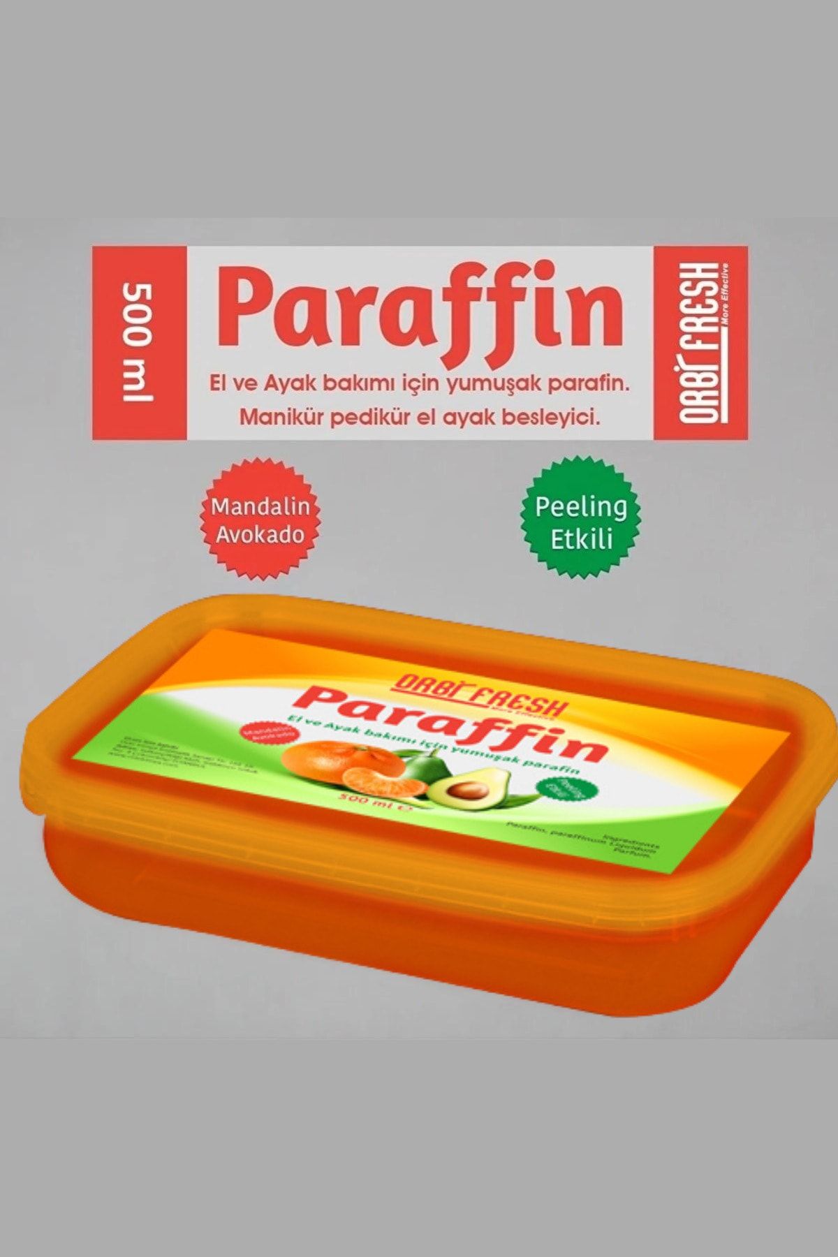 El Ayak Bakımı Yumuşak Paraffin Manikür Pedikür El Ayak Besleyici 500 ml