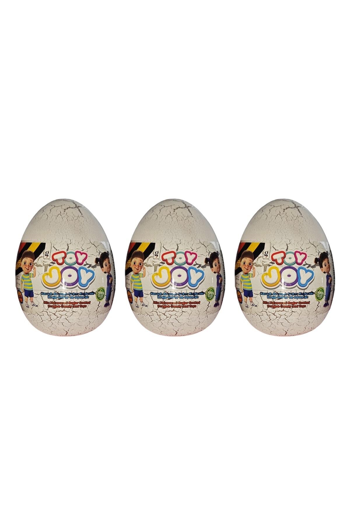 Toyjoy Toy Joy Mini Dino Çatlak Yumurtalar 3'lü Beyaz