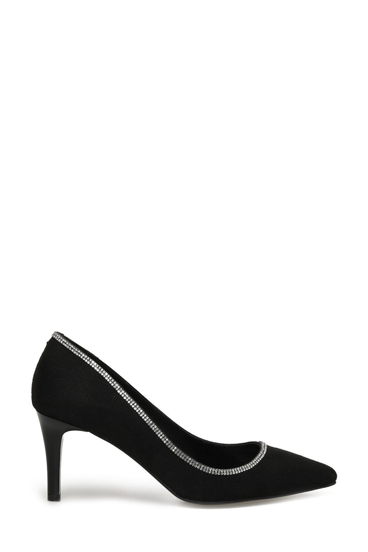 Missf DW23007 3PR Siyah Kadın Topuklu Ayakkabı