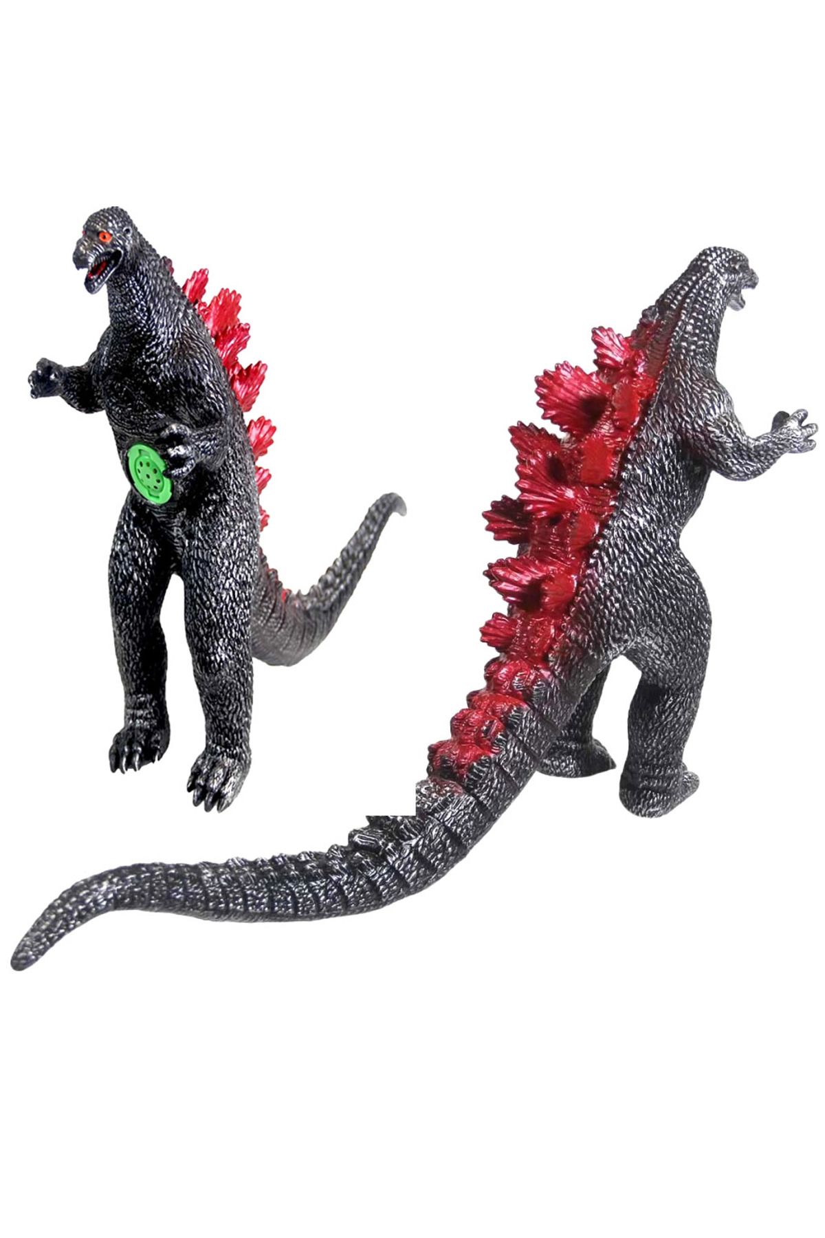 SAZE Soft Sesli Godzilla Dinozor Figürü Figürün yüksekliği 33 cm. uzunluğu ise 50 cm.'dir.