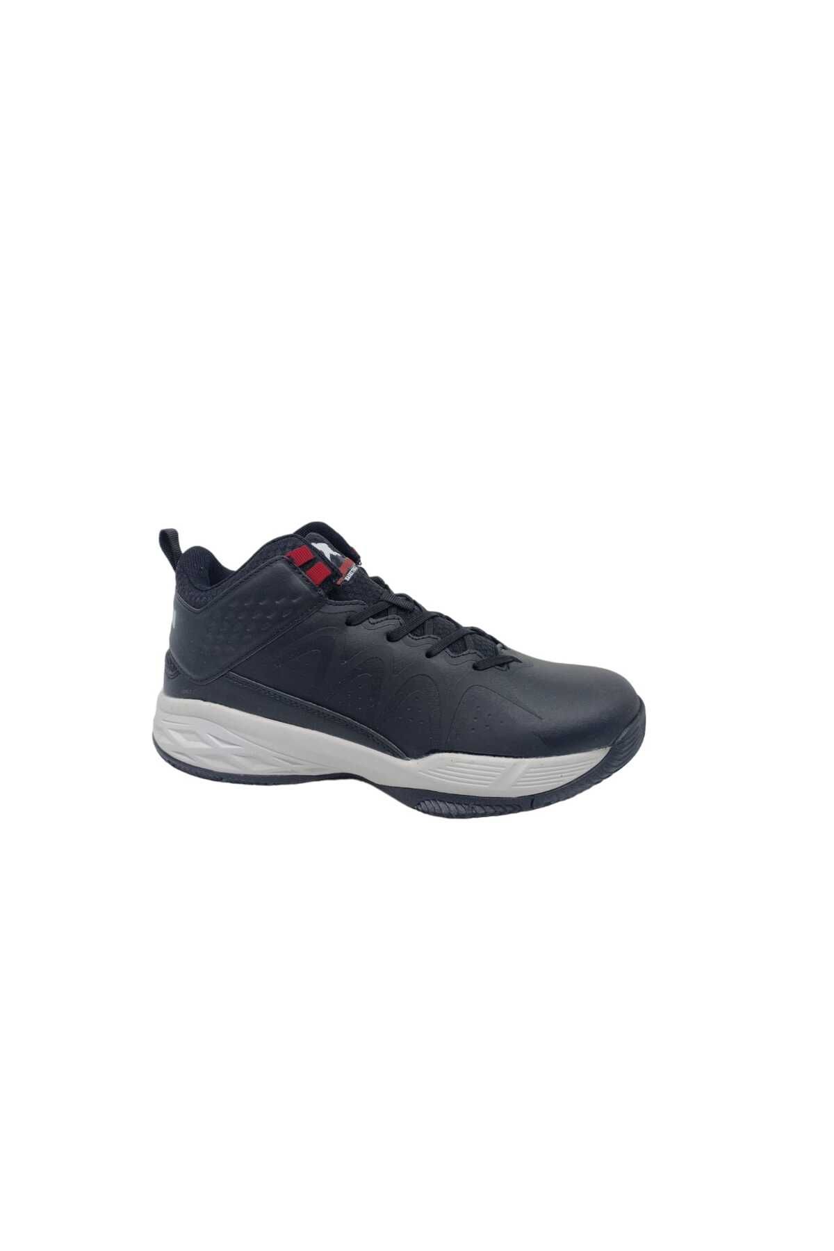 Jump 28652 Erkek Siyah Bağcıklı Basketbol Spor Ayakkabı