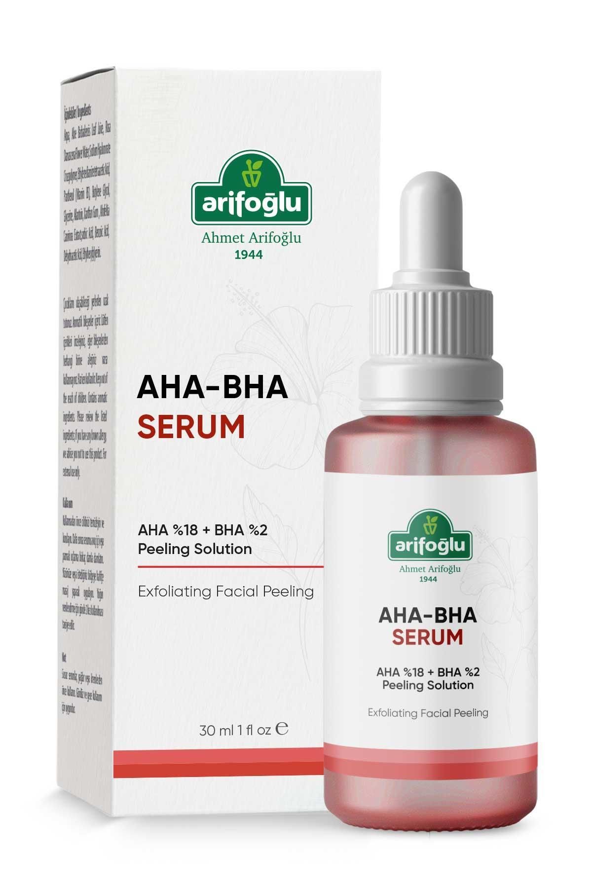 Arifoğlu Aha-Bha Cilt Tonu Eşitleyici Ve Canlandırıcı Peeling Serum 30 ml Aha %18 Bha %2 Peeling Solution