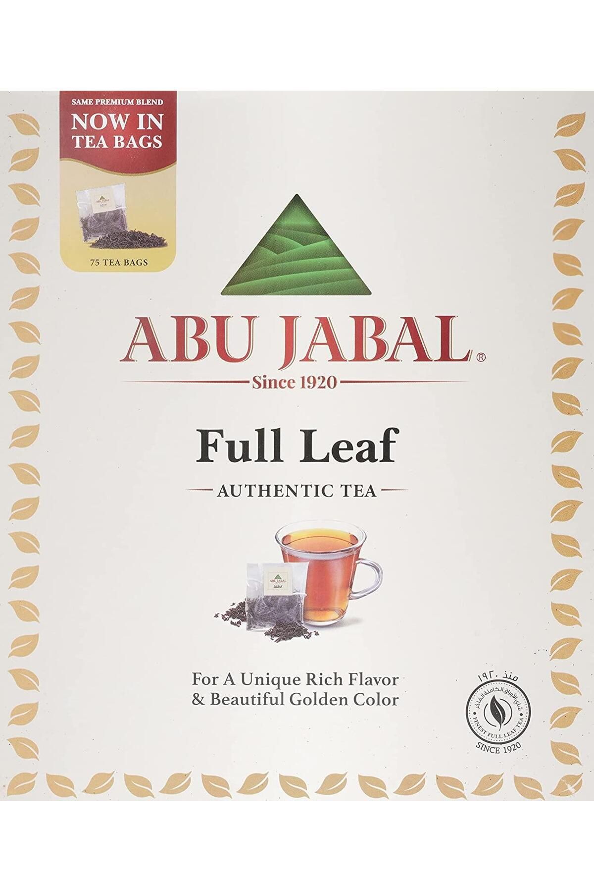 payitaht hurma Abu Jabal - Authentic Tea- 75 Li Poşet Çay