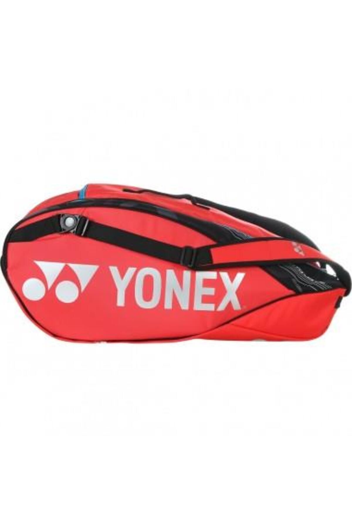 Yonex Pro 92229 Scarlet Kırmızı Tenis Çantası 9 Raketli Ayakkabı Bölmeli