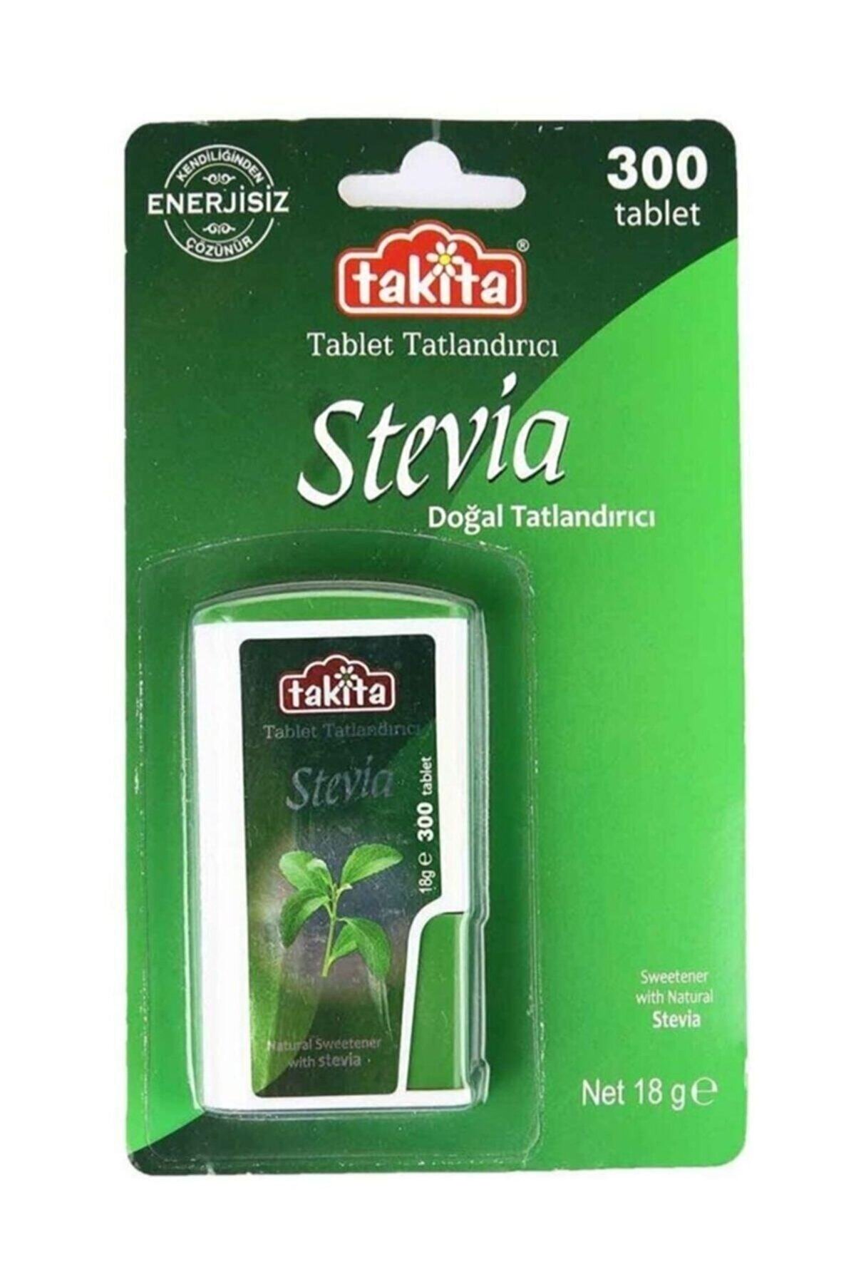 Takita Stevia Tablet Tatlandirici 300 Tablet
