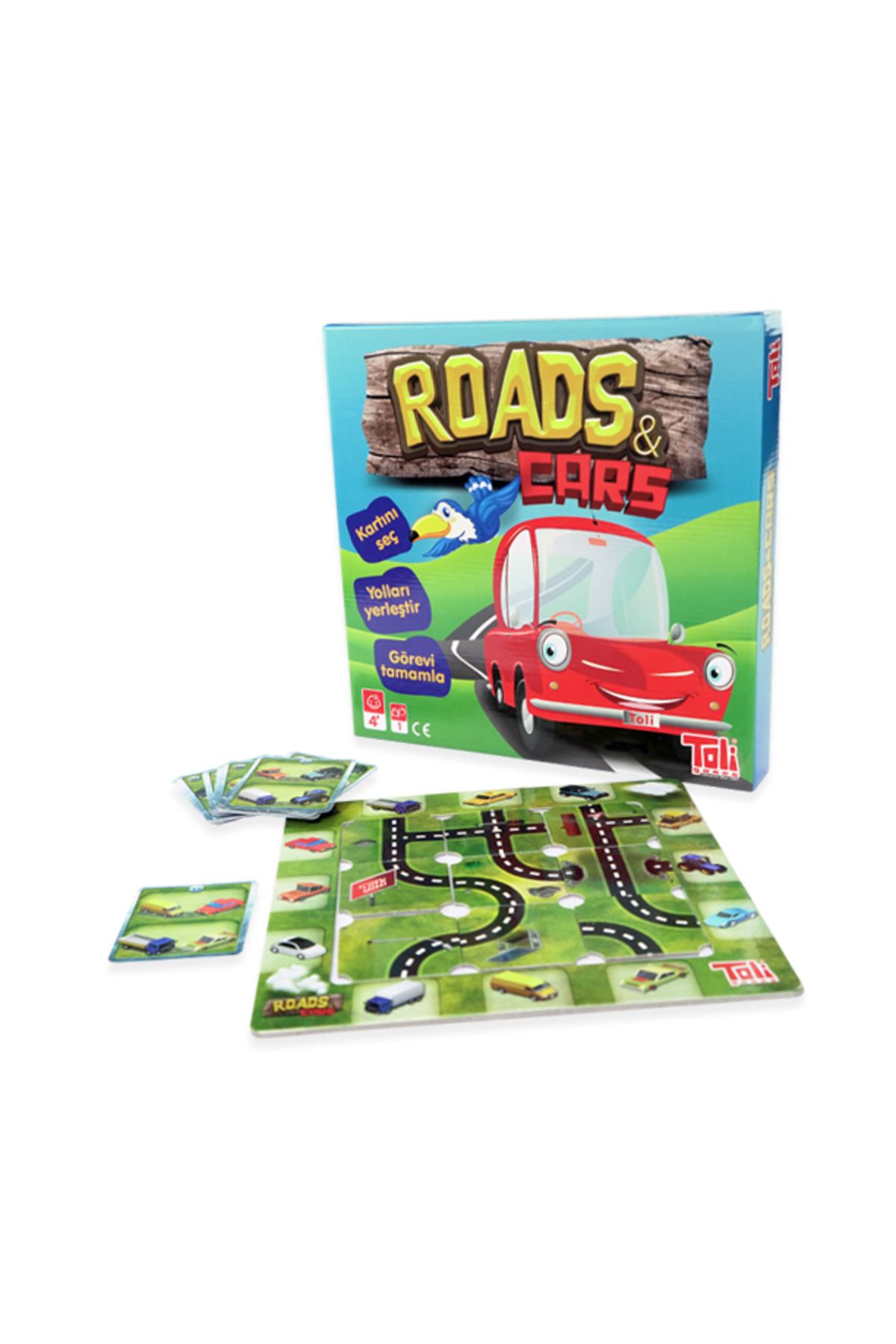 Toli Games Roads & Cars Yön Bulma Zeka Oyunu