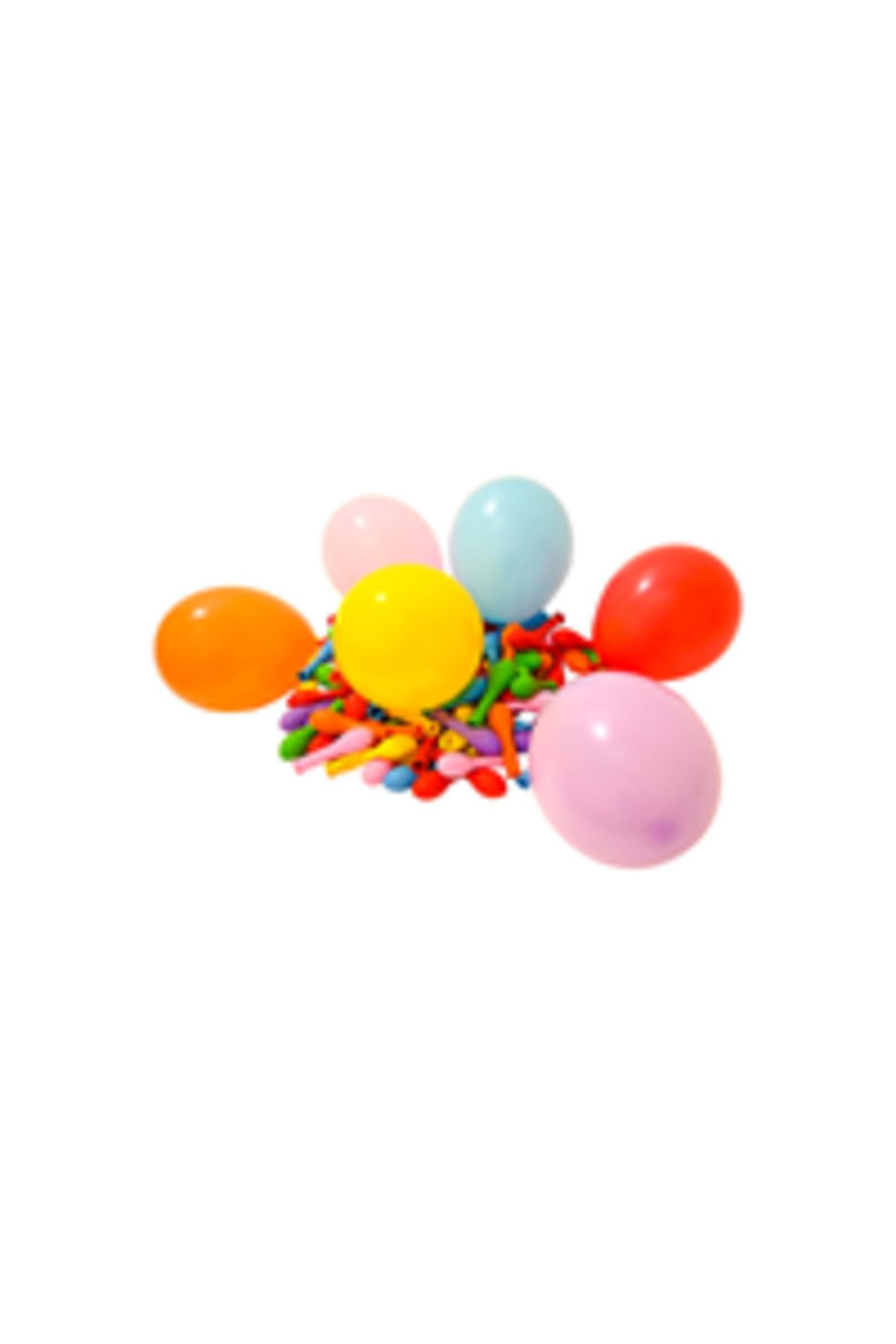 eğlencemarketi 5 Inç Küçük Boy Pastel Balon Karışık 100 Adet