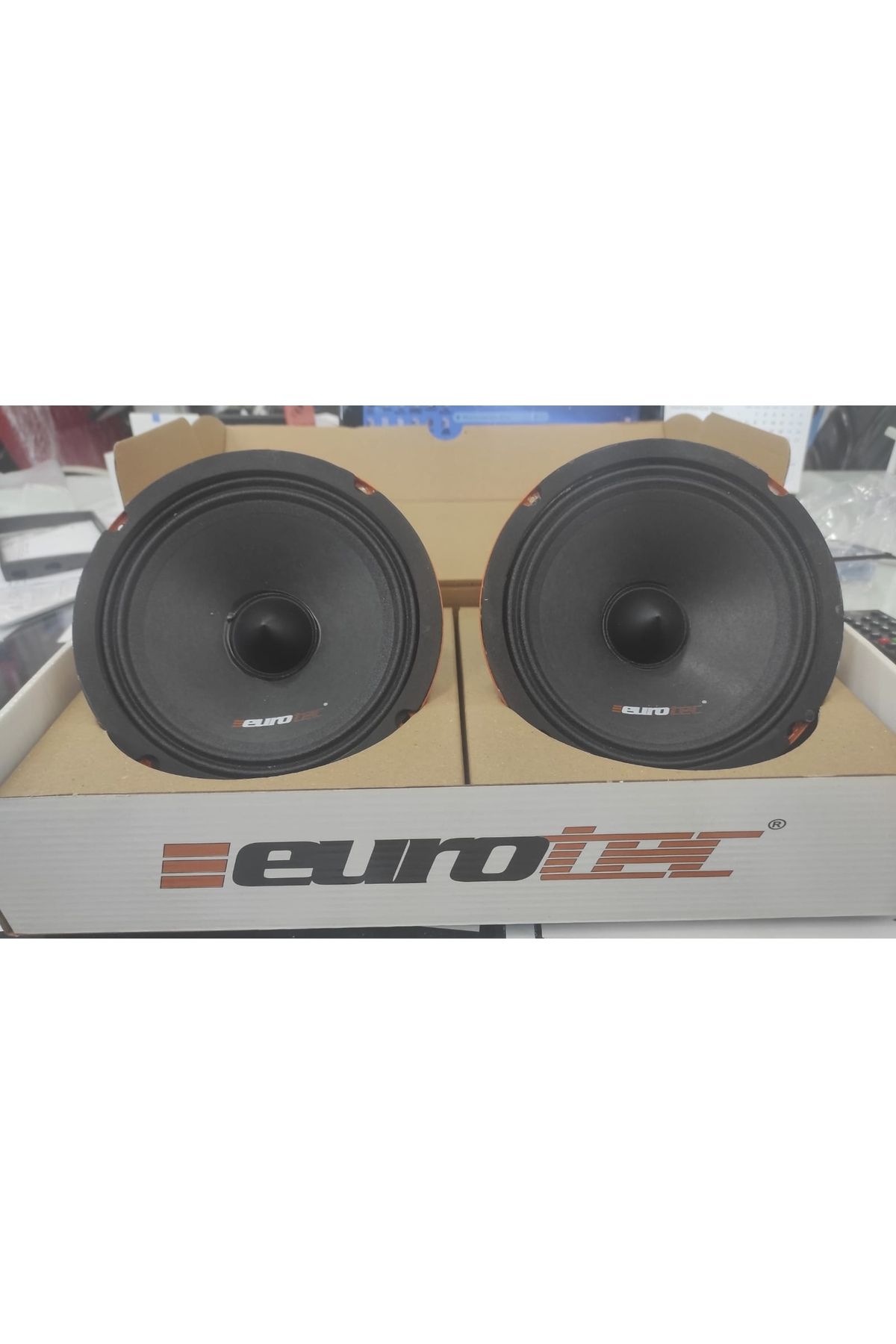 Eurotech Eurotec Eu-m6 Kutusunda Yeni Seri 6.5” Çifti 1400w 6.5” Midrange Hoparlör
