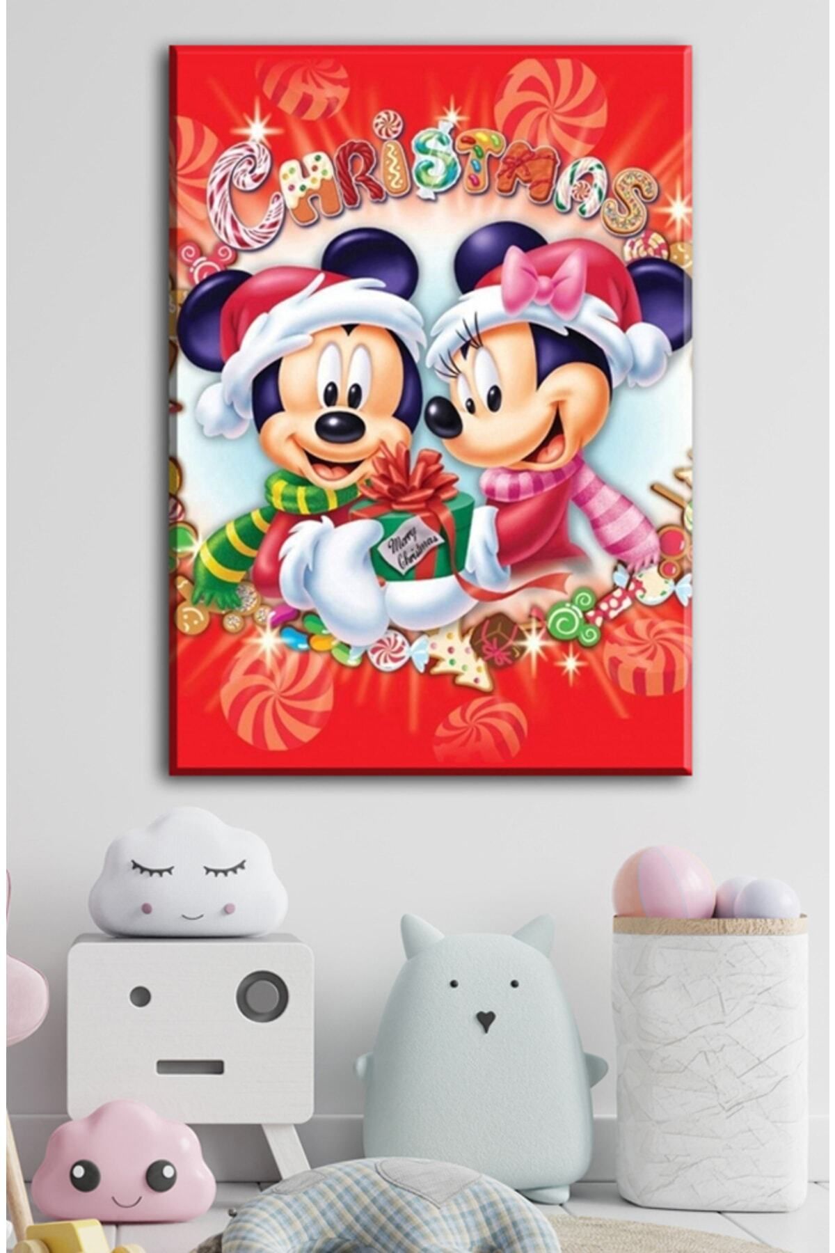 Şehzat Mickey Mouse Çocuk Odası Tabloları