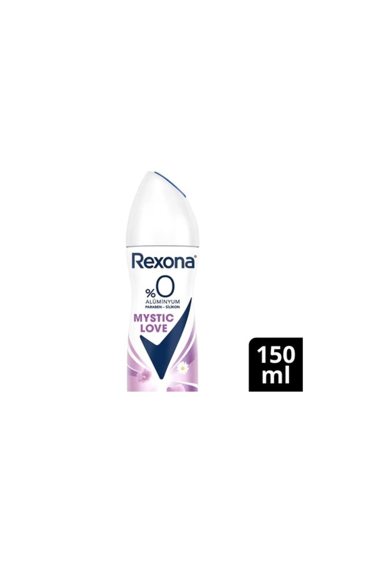 Rexona Kadın Sprey Deodorant Mystic Love %0 Alüminyum 48 Saat 150 ml