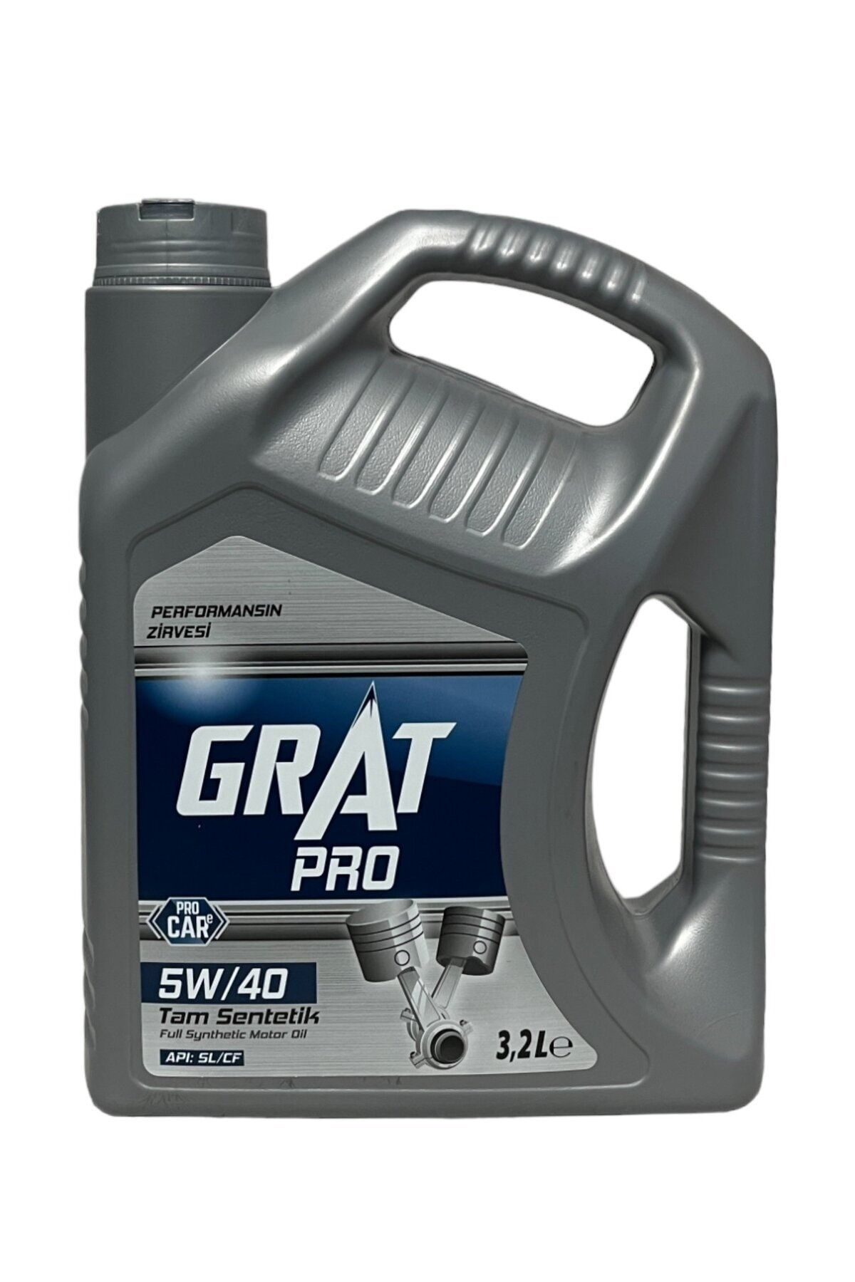 GRAT Pro 5W-40 Tam Sentetik Motor Yağı 3.2 Litre