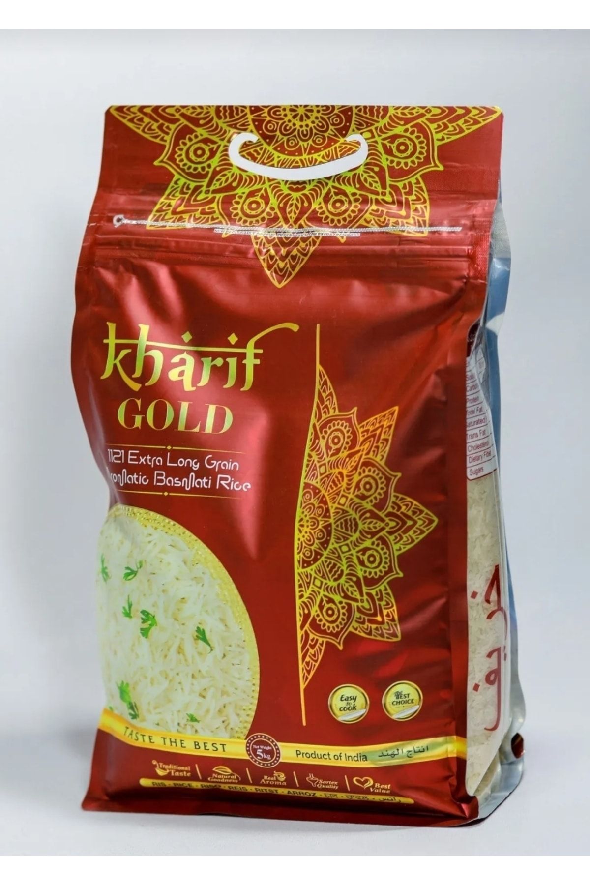 Kharif Gold Basmati Hint Pirinci 2kg