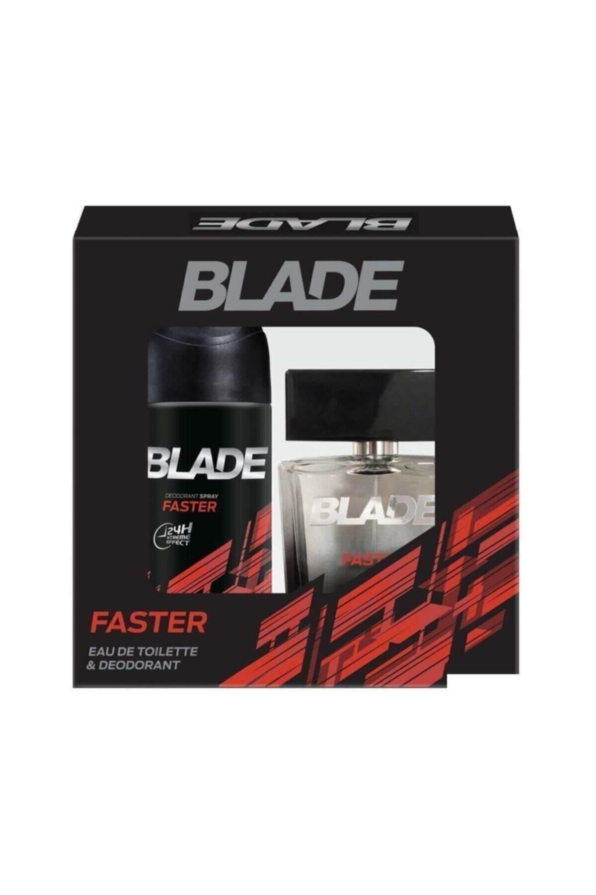Blade Faster Erkek Parfüm Seti Edt 100 ml+ 150 ml Deo K8690586015639