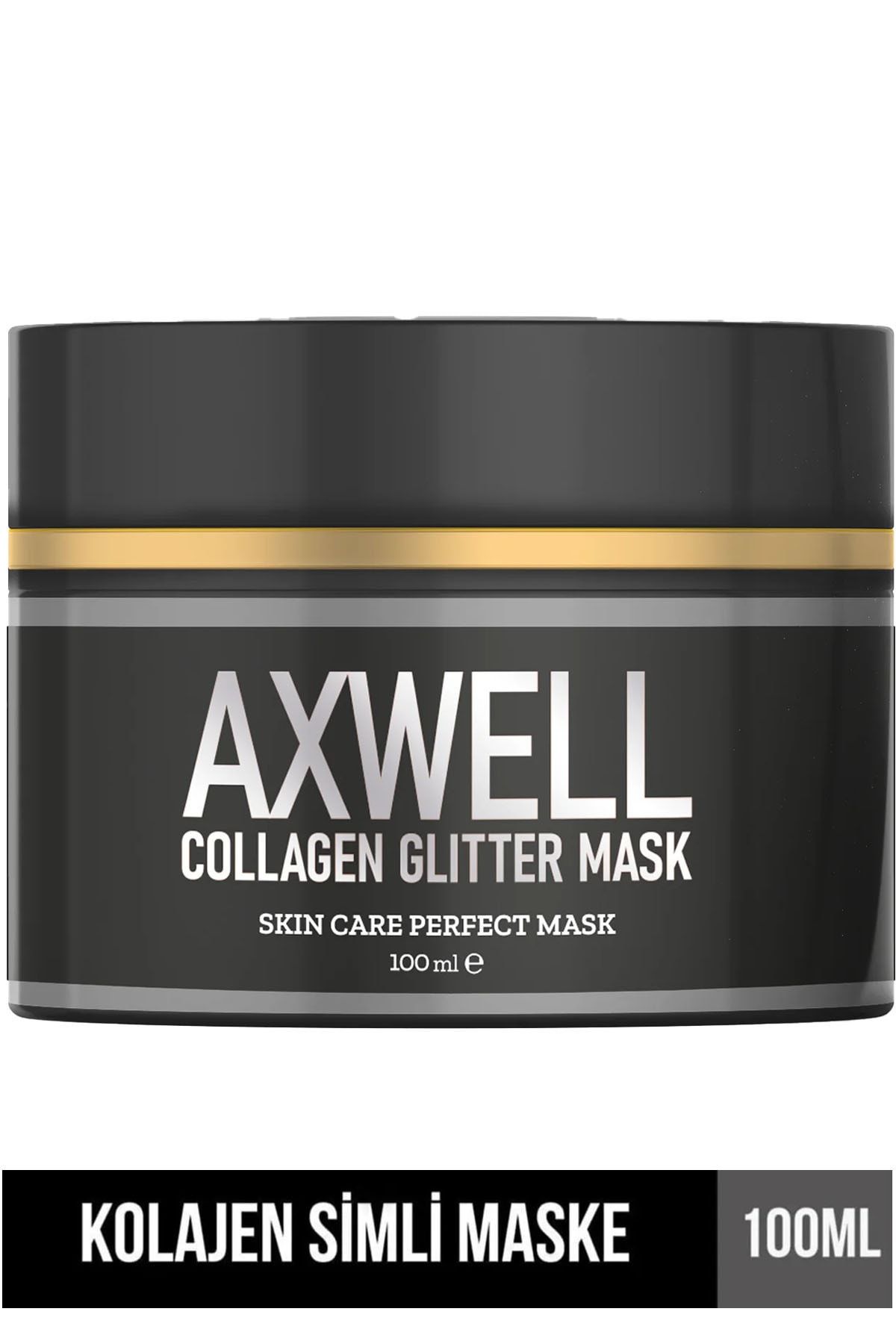 AXWELL Arındırıcı Simli Collagen Maskesi Sivilce - Siyah Nokta 100 ml