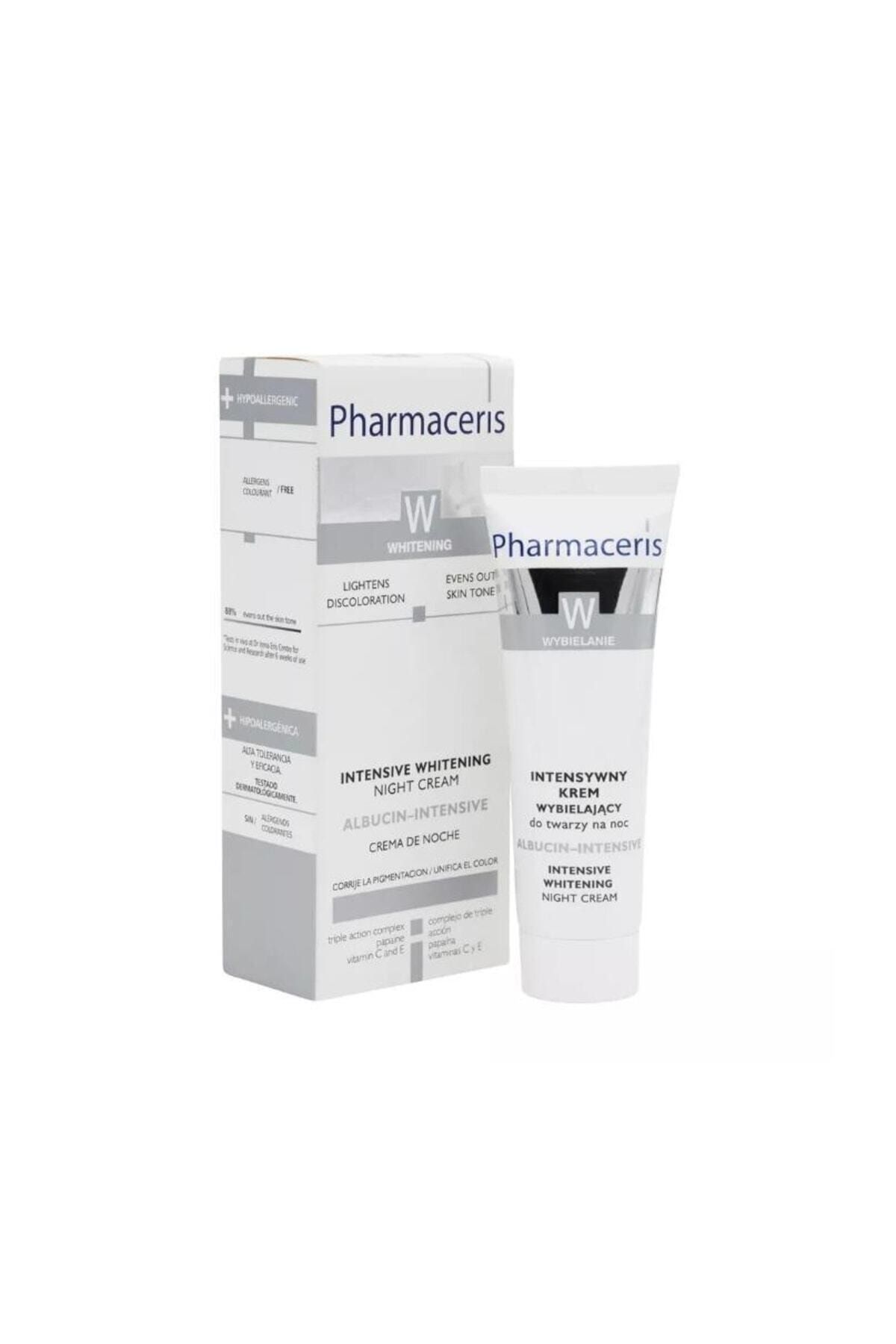 Pharmaceris W Albucin Yoğun Beyazlatıcı Gece Kremi 30 ml Pharmacy