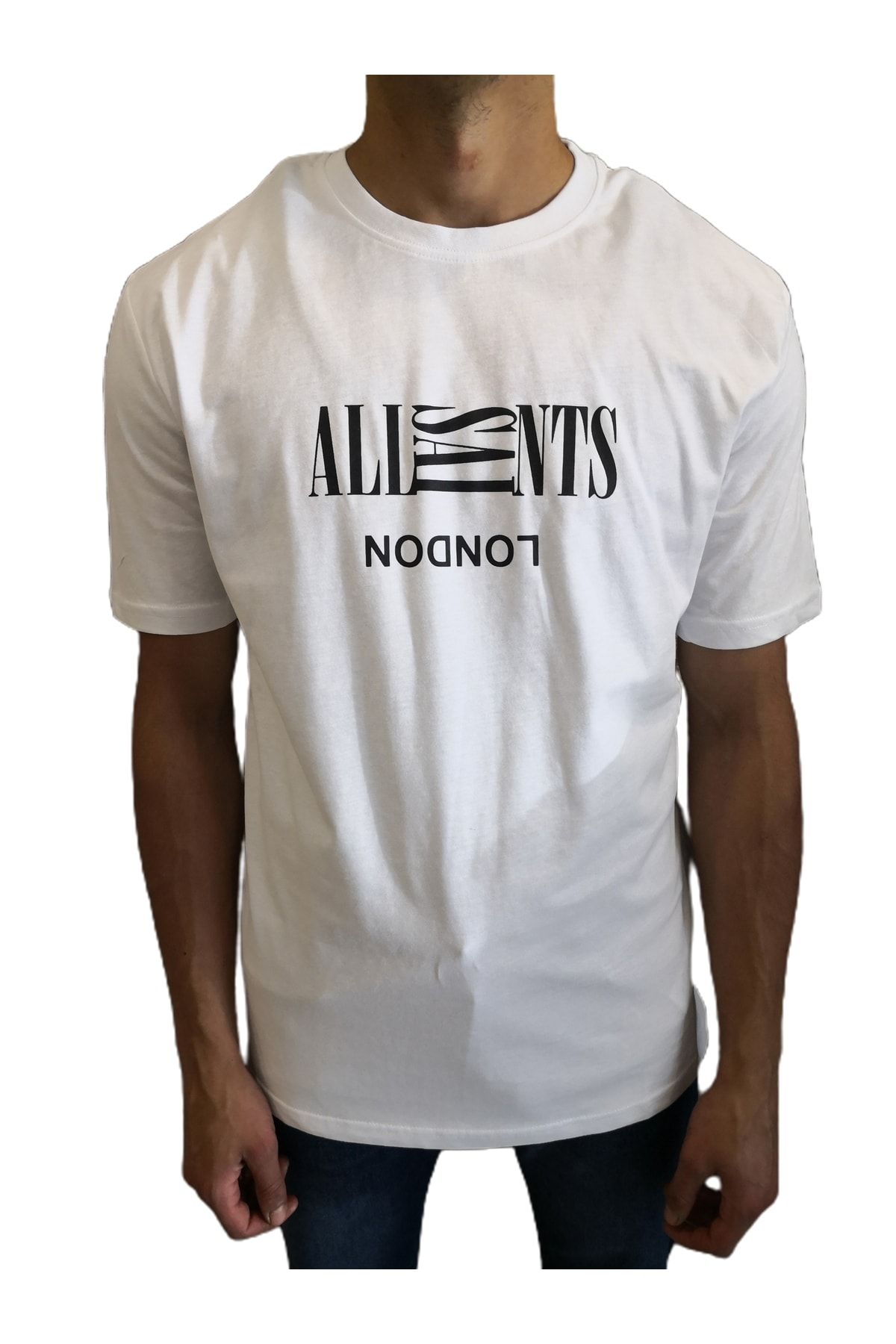 AllSaints Oversized Logo T-shirt