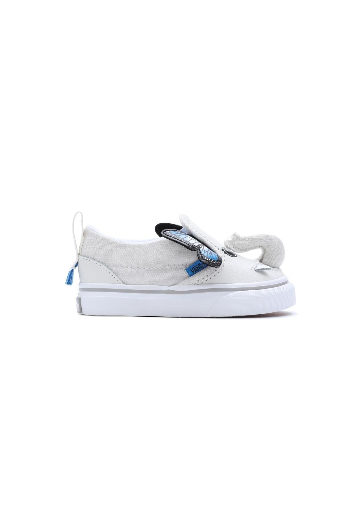 Vans Slip-On V Elephantastic Beyaz Kız Çocuk Spor Ayakkabı