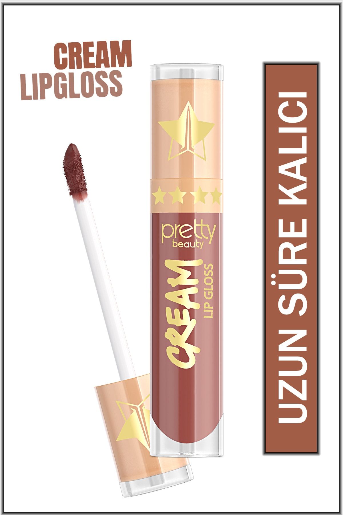 Pretty Beauty Cream Lipgloss & Uzun Süre Kalıcı Likit Ruj