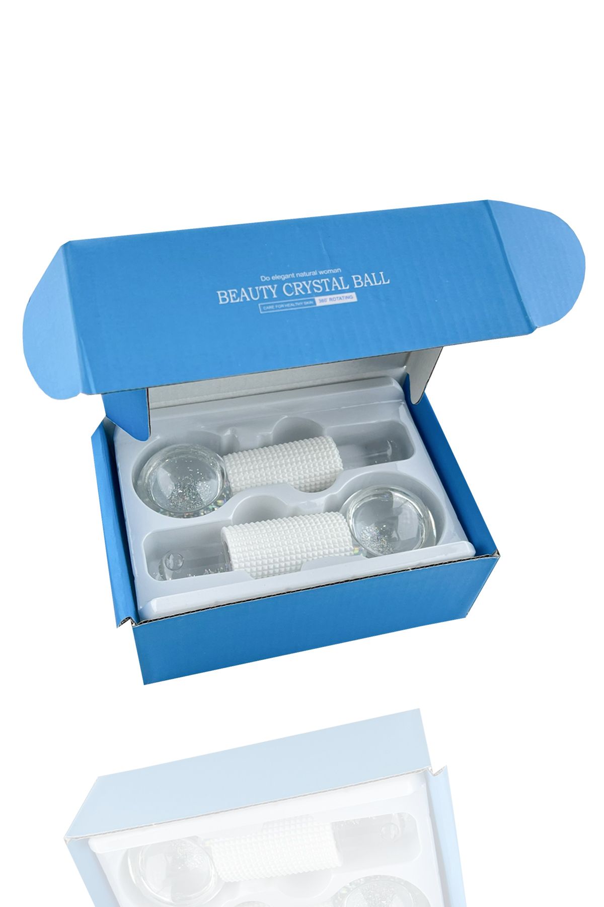 İLTERUS Ice Globes Buz Küresi Soğuk Masaj Ve Terapi Topu (Beyaz) (2 adet)