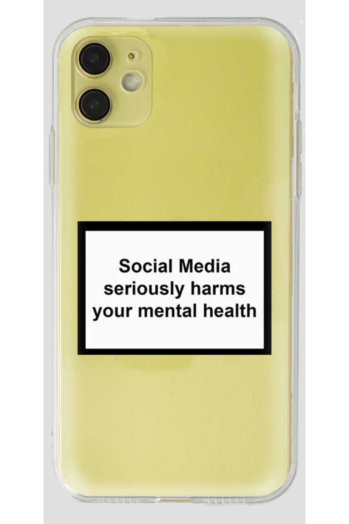 Dijimedia iphone 11 Social Media Baskılı Silikon Kılıf