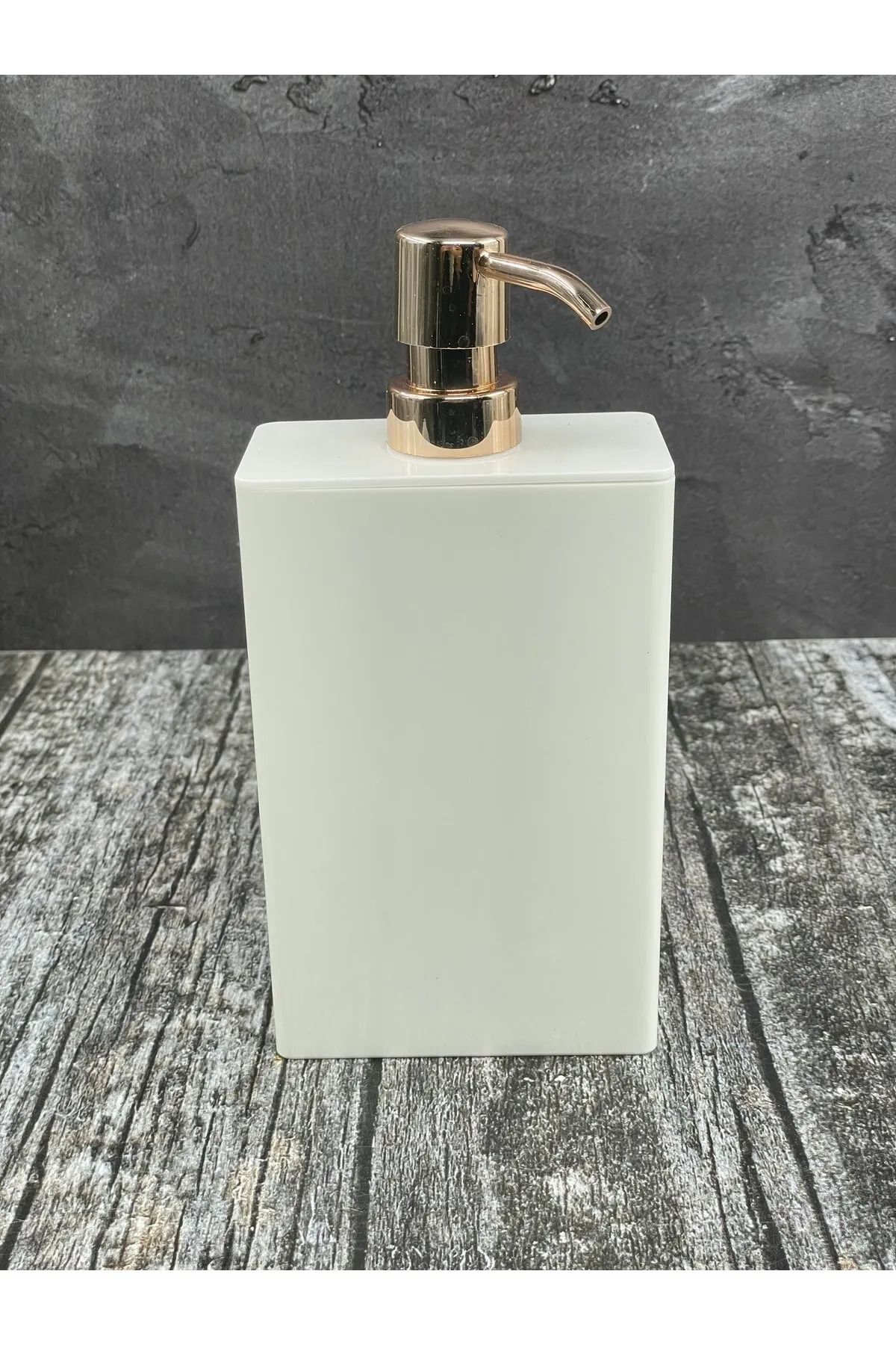 B.A.Y.NUVOLA Akrilik Beyaz Rosegold Şampuanlık Sabunluk