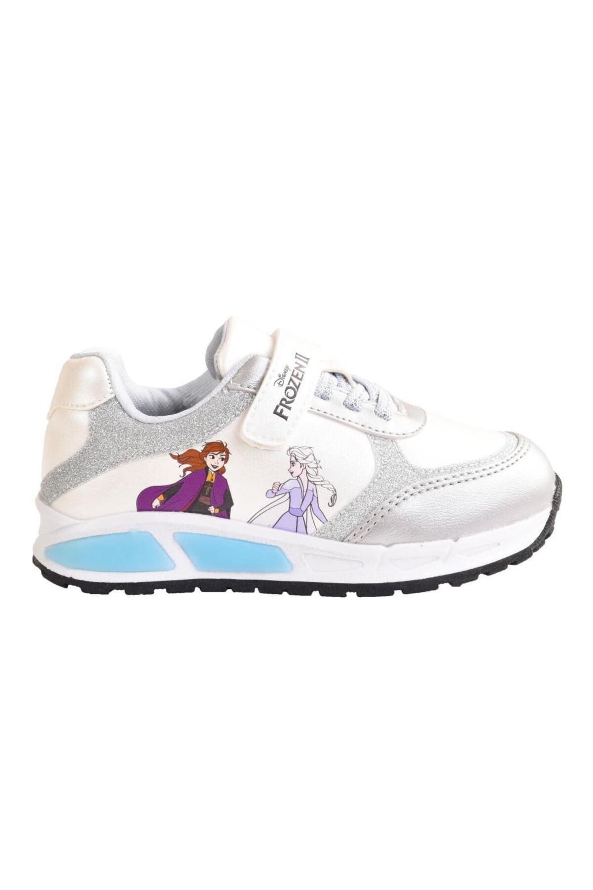 Frozen Kız Çocuk Işıklı Spor Ayakkabı / Ellaboni Elsa Anna Işıklı Sneakers