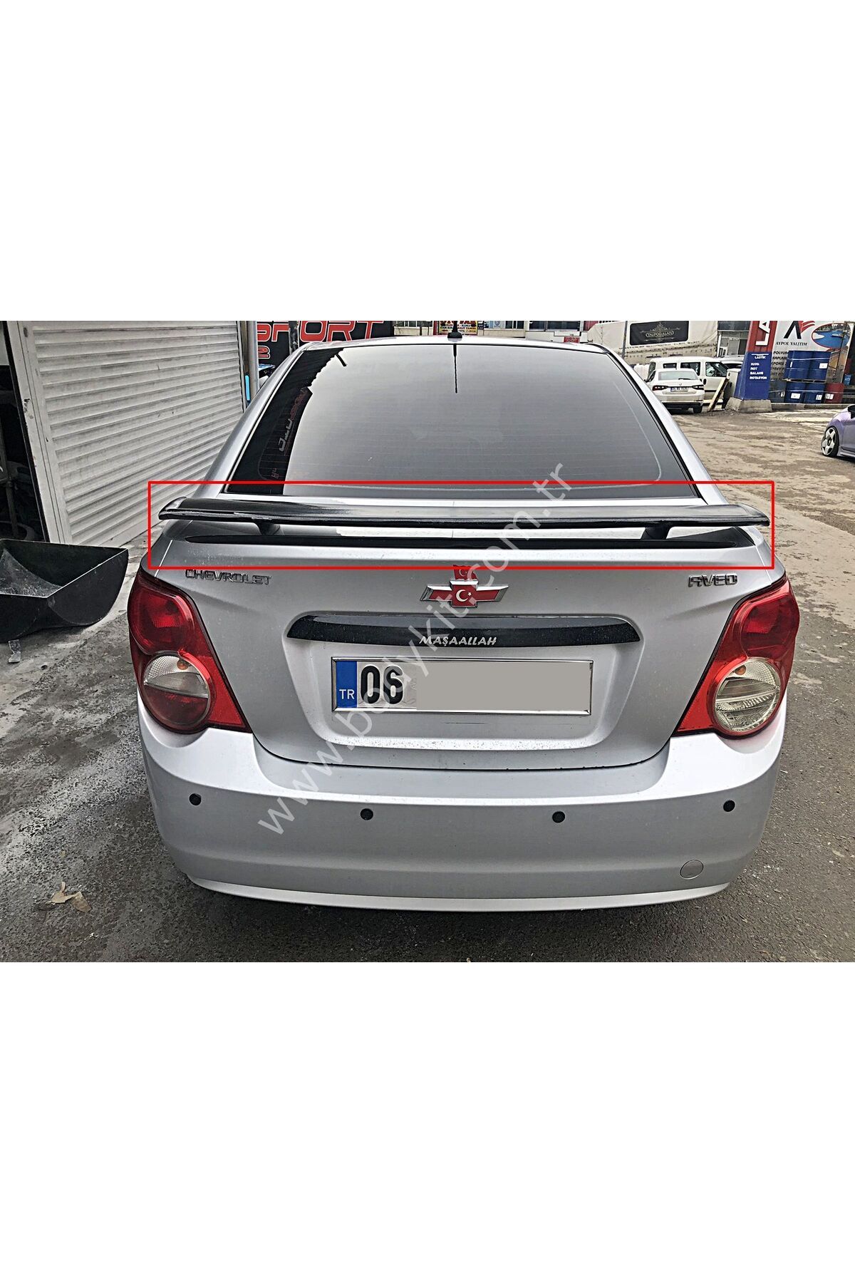 Peak Shine Tuning Chevrolet Aveo Sedan Spoiler