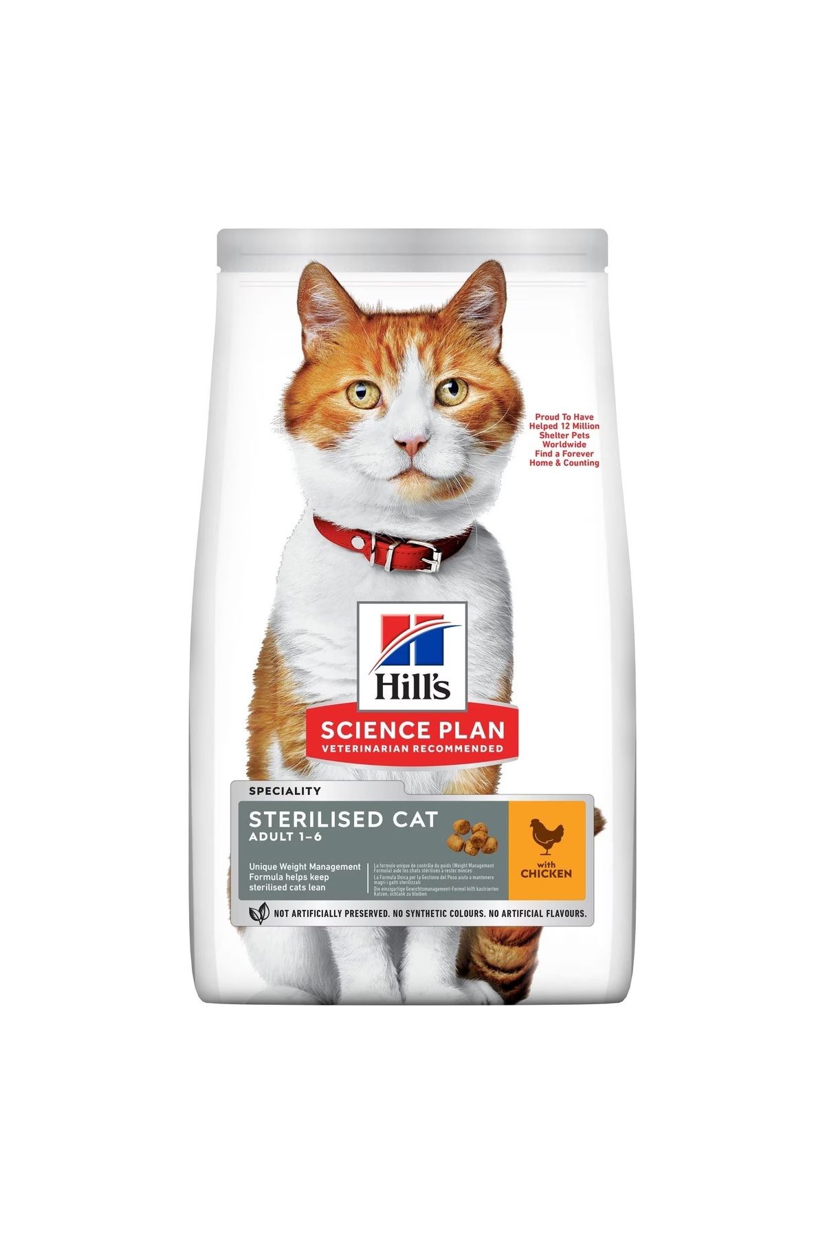 Hills Science Plan Hill's Sterilised Tavuklu Kısırlaştırılmış Kedi Maması 10kg