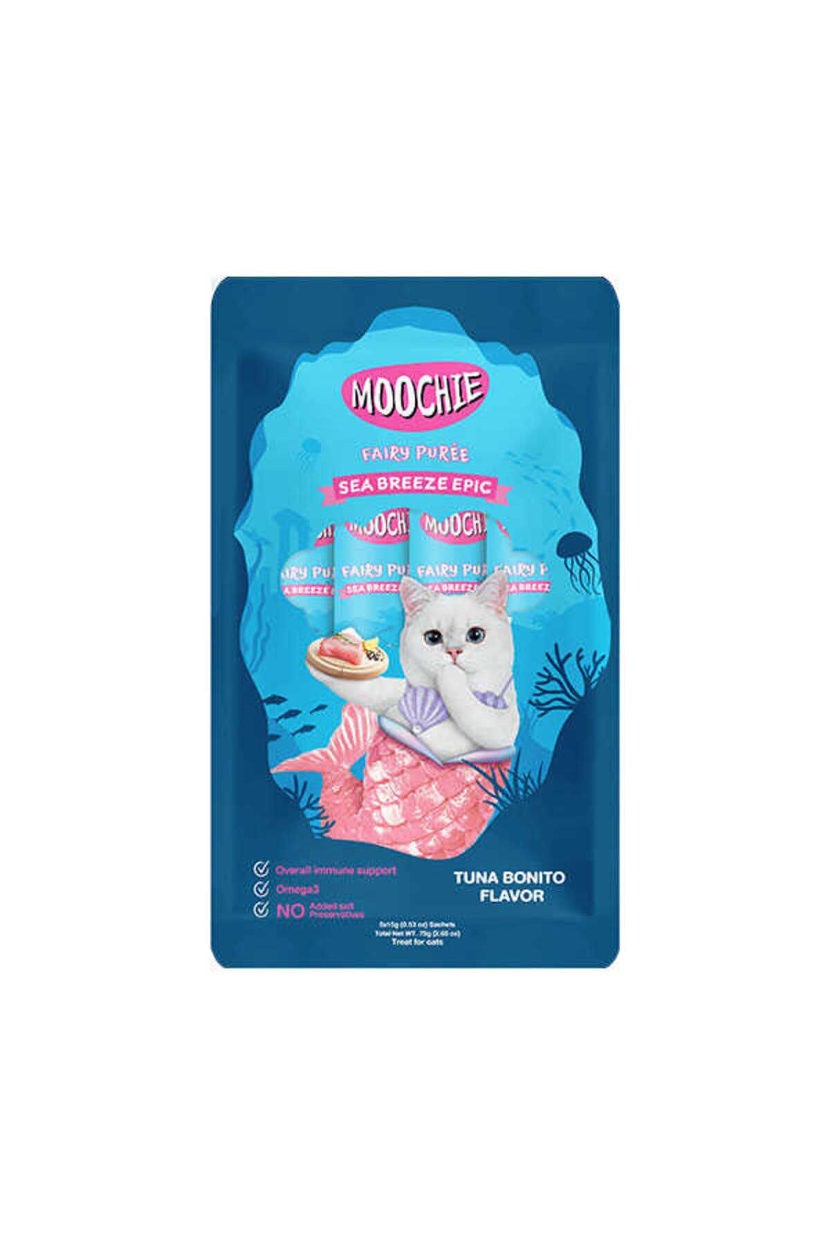 Mochi Moochie Sıvı Kedi Ödülü Ton-Palamut 5x15 Gr
