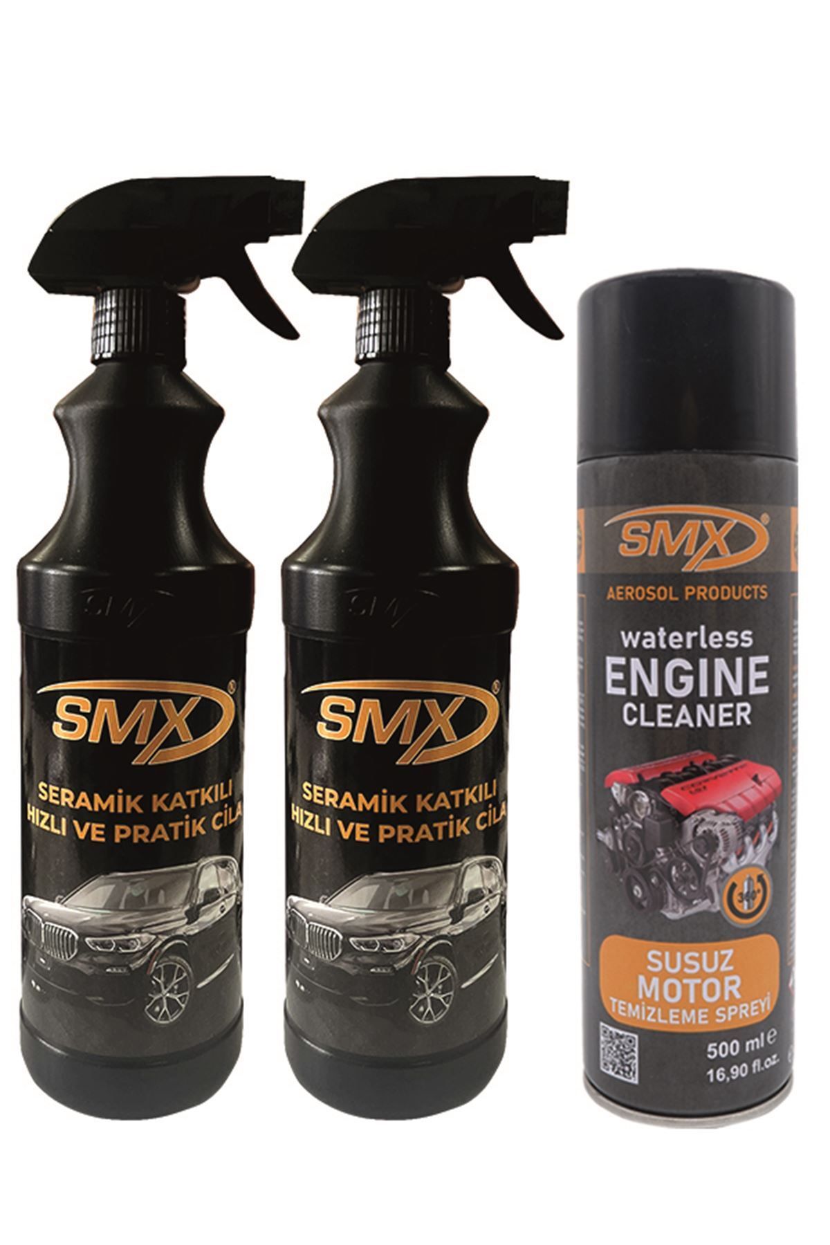 SMX Seramik Katkılı Hızlı Ve Pratik Cila 2 Lt. - Susuz Motor Temizleme Spreyi