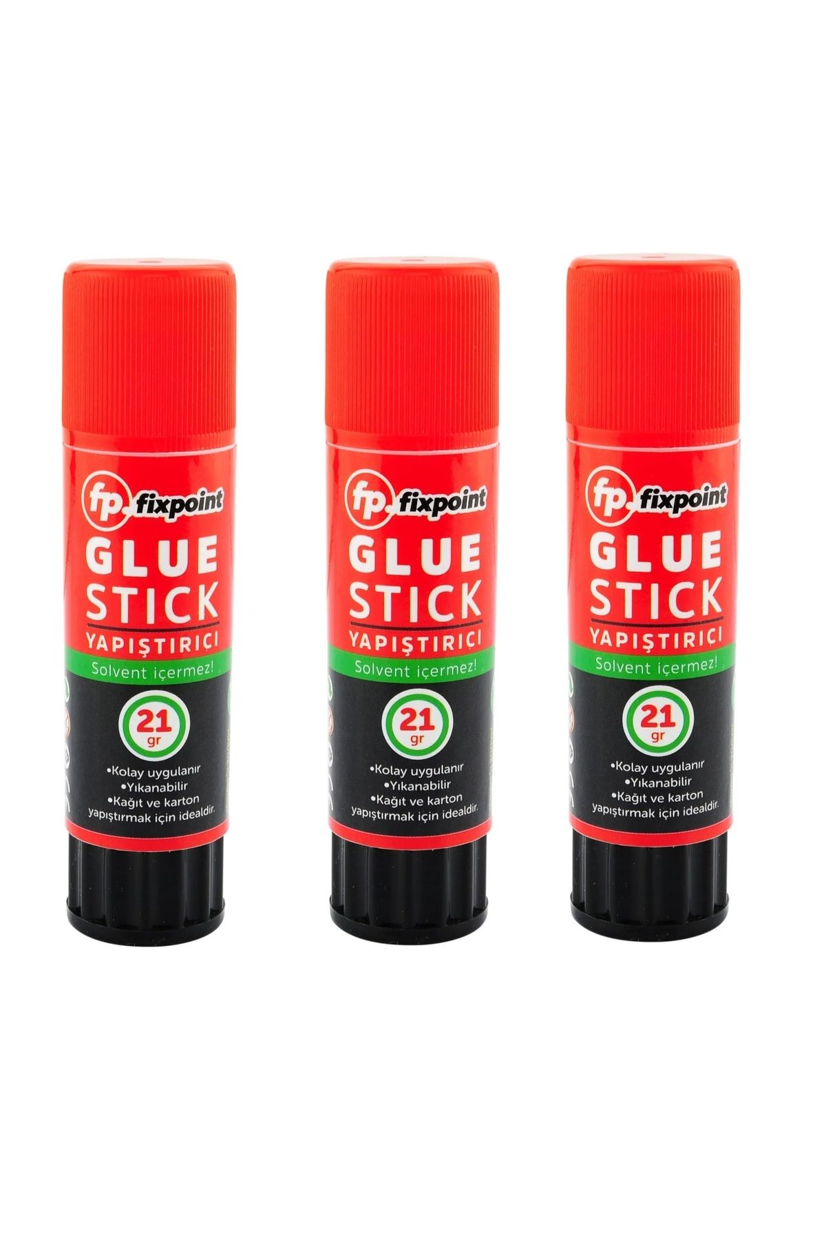 FixPoint Glue Stick Yapıştırıcı 21gr (3 Adet)