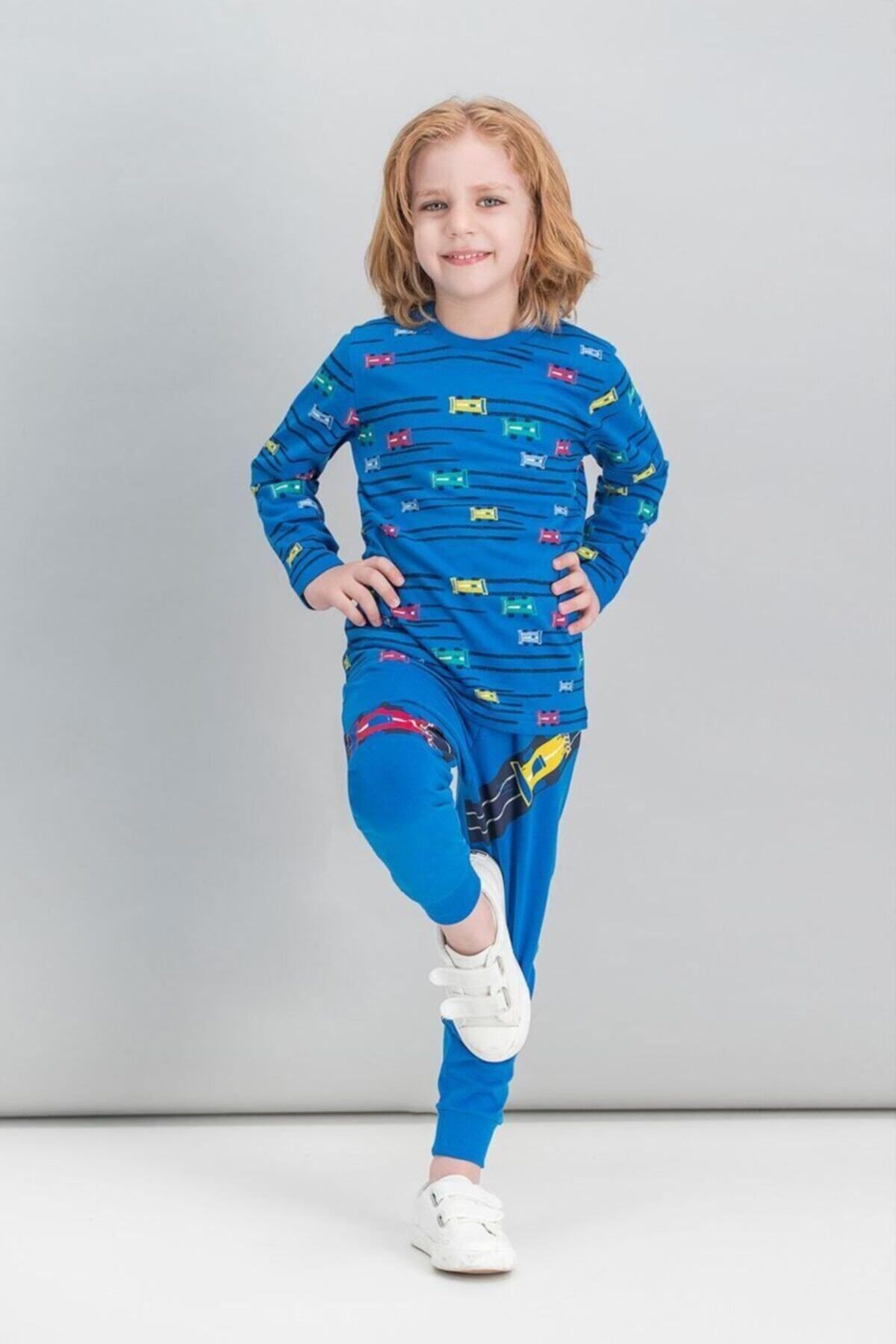 Rolypoly Rolypoly Saks Erkek Çocuk Pijama Takımı