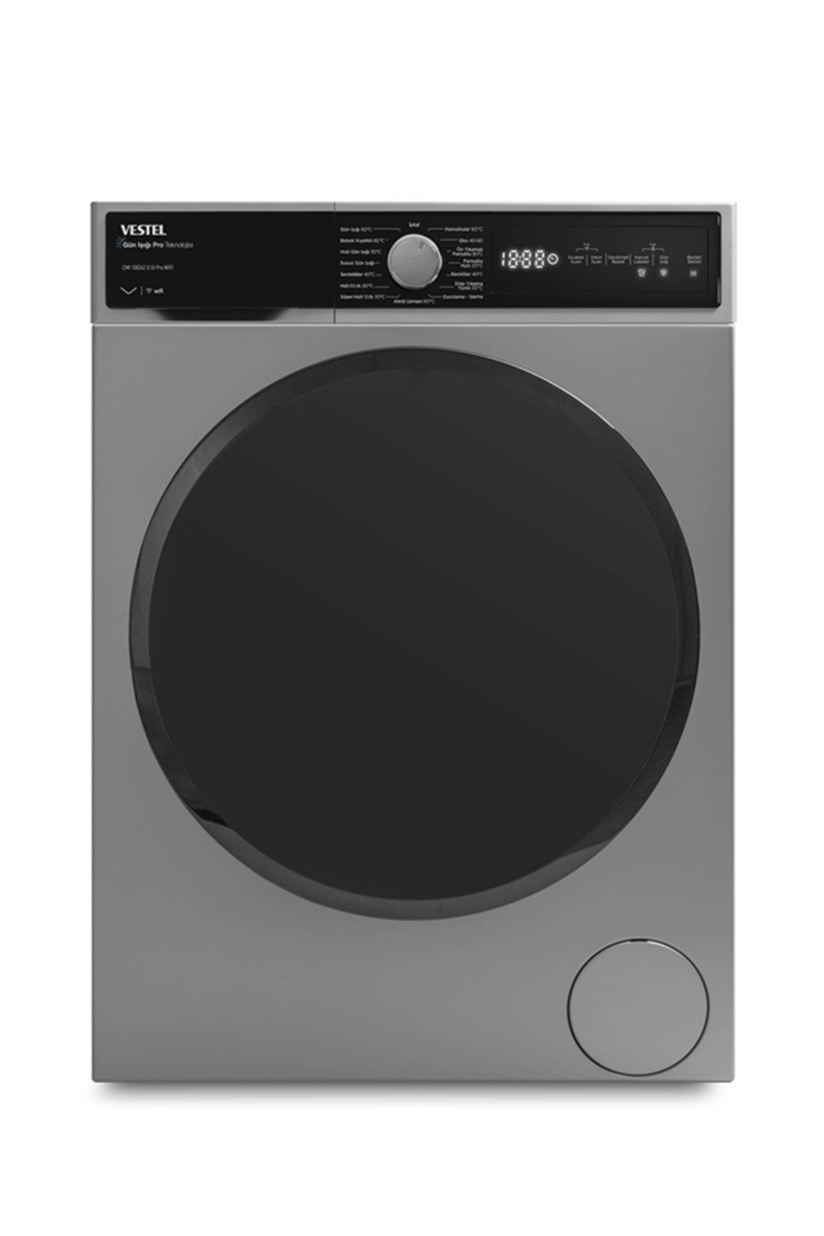 VESTEL Cmı 108242 G Gı Pro Wıfı 10 Kg 1400 Devir Çamaşır Makinesi